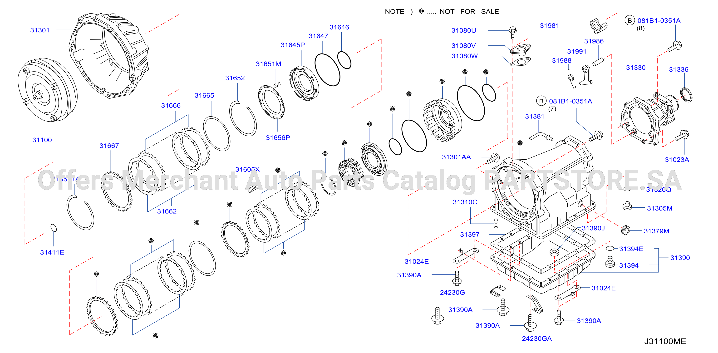 Torque Converter Housing Case