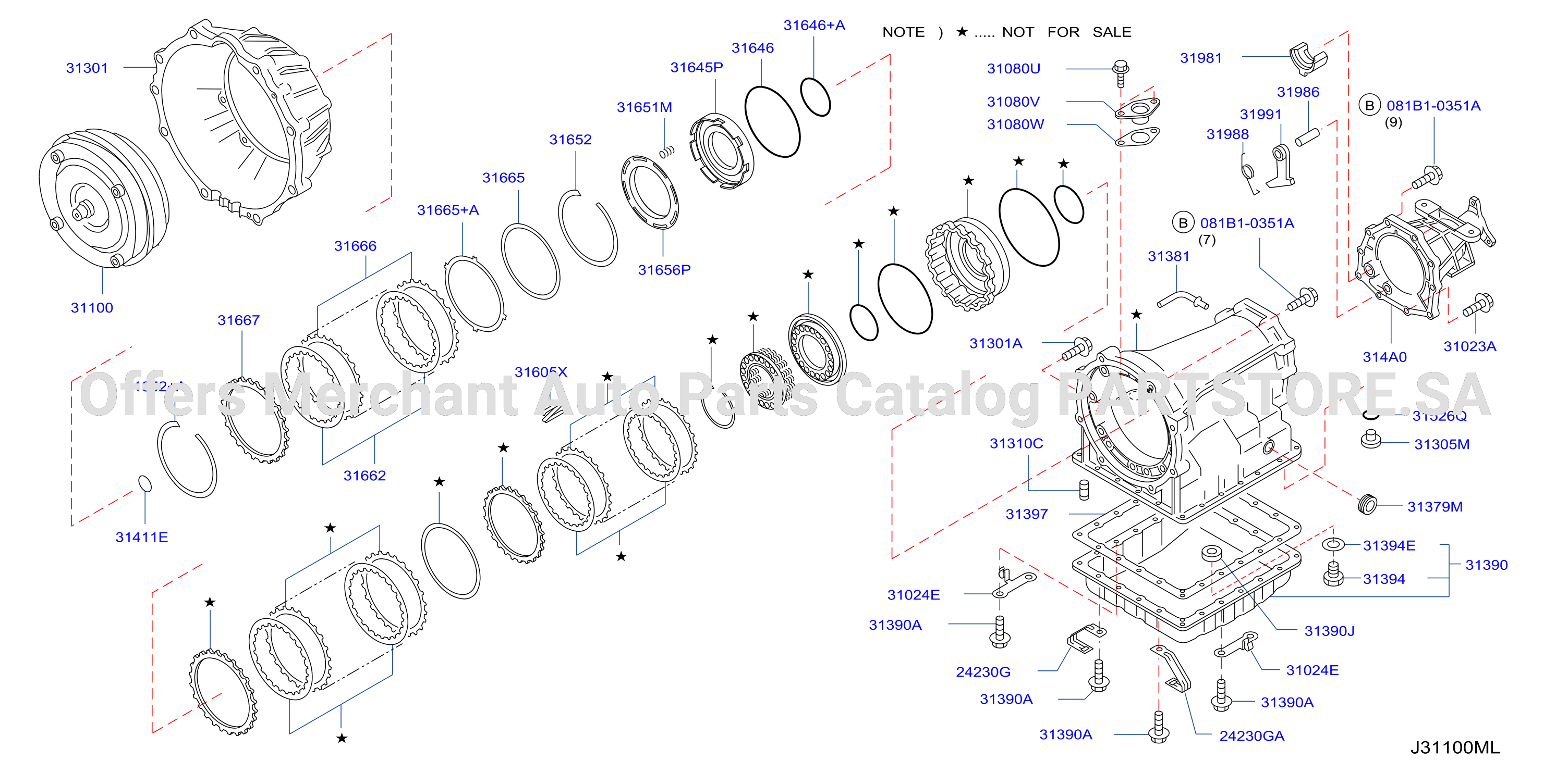 Torque Converter Housing Case Converter Housing
