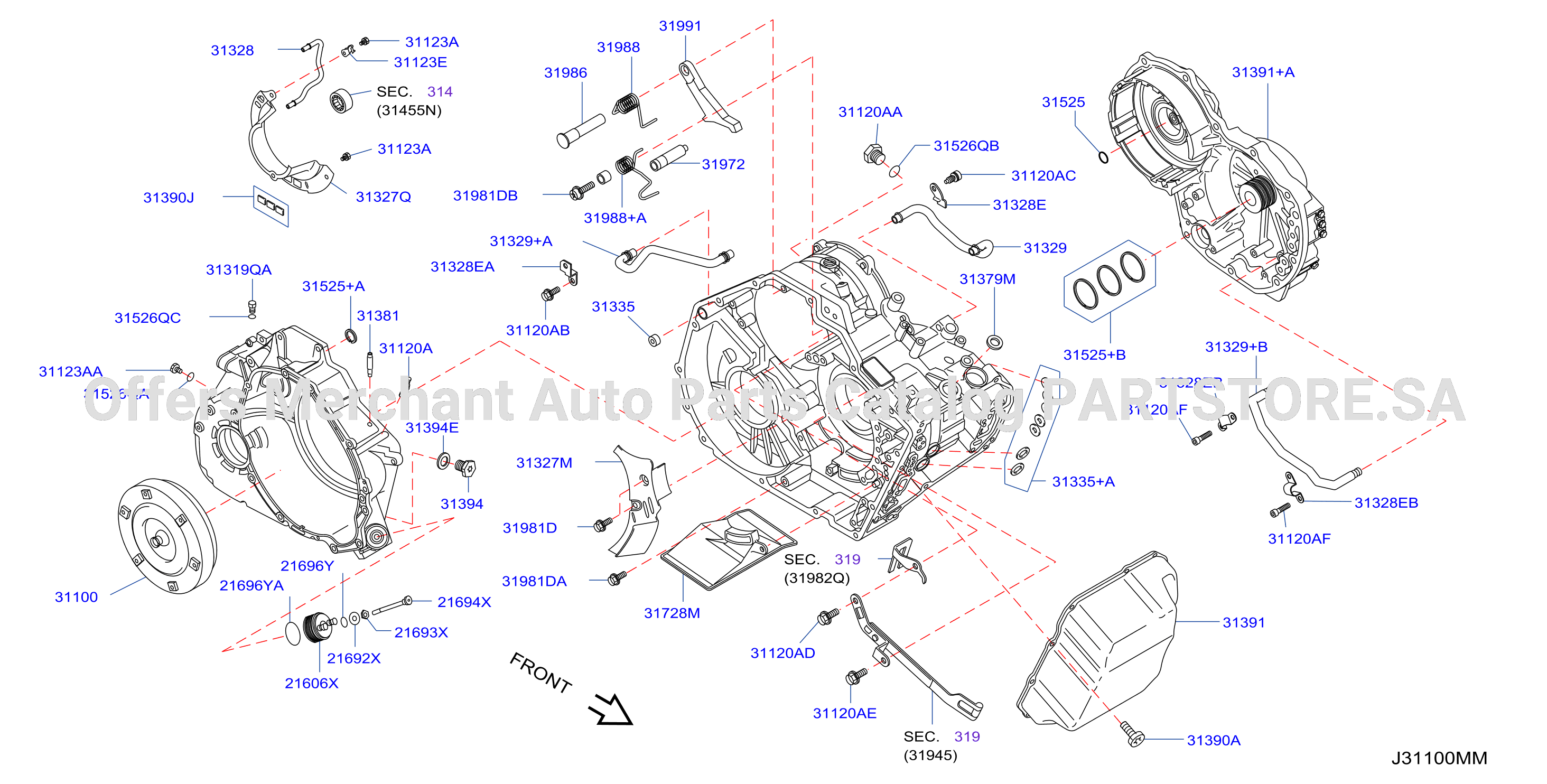 Torque Converter Housing Case Part 1