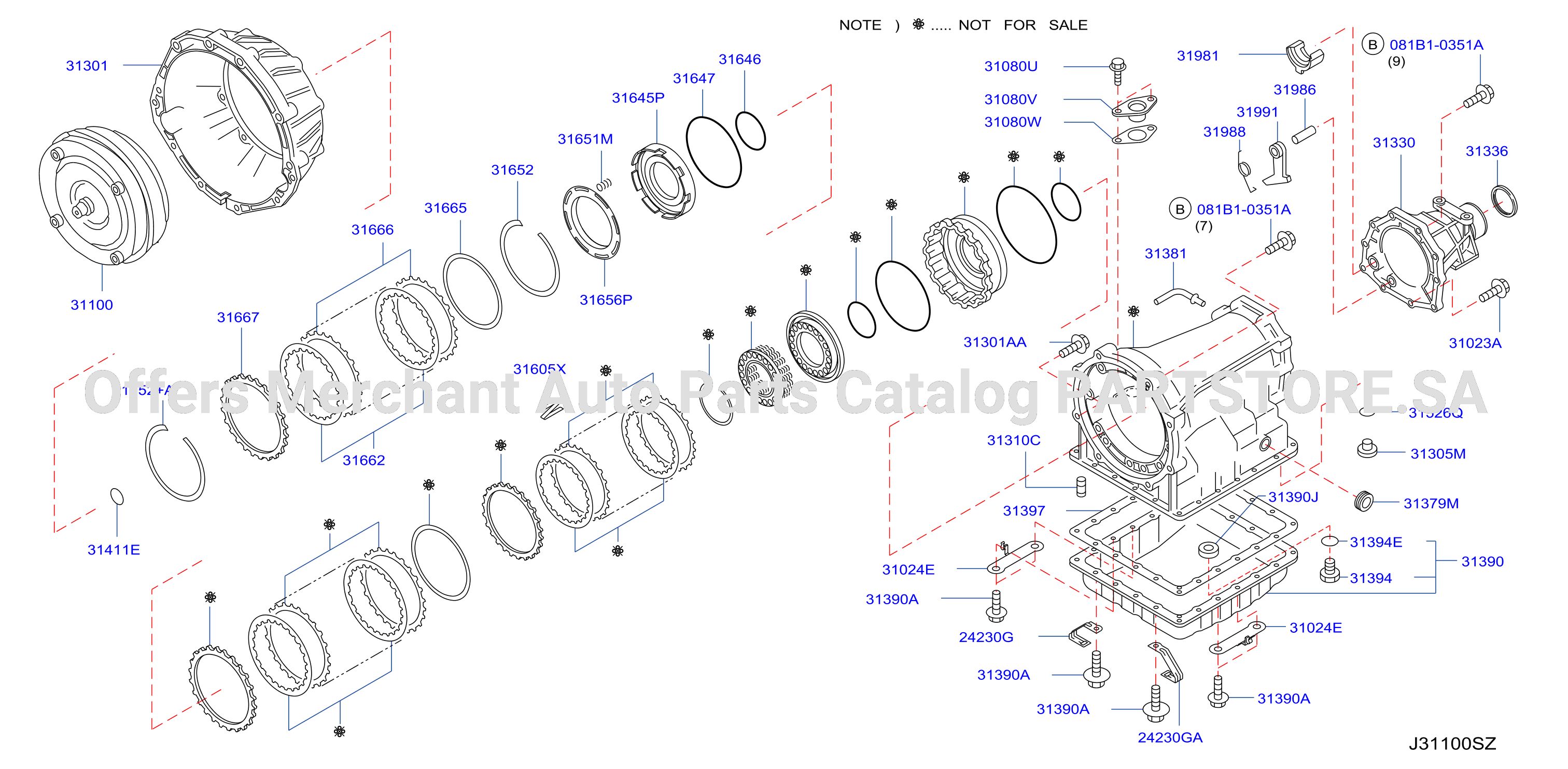 Torque Converter Housing Case Converter Housing
