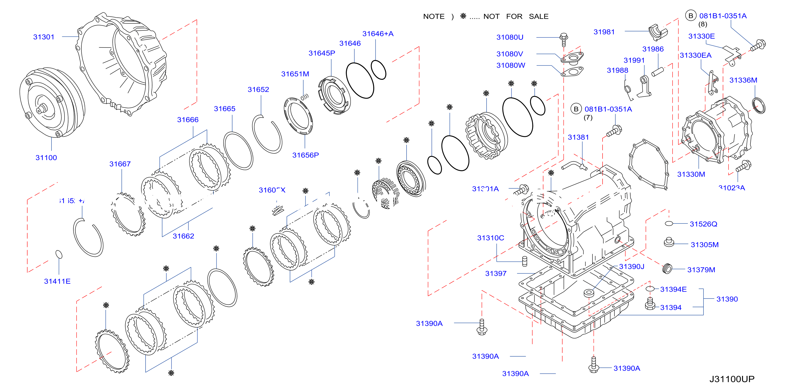 Torque Converter Housing Case Converter Housing