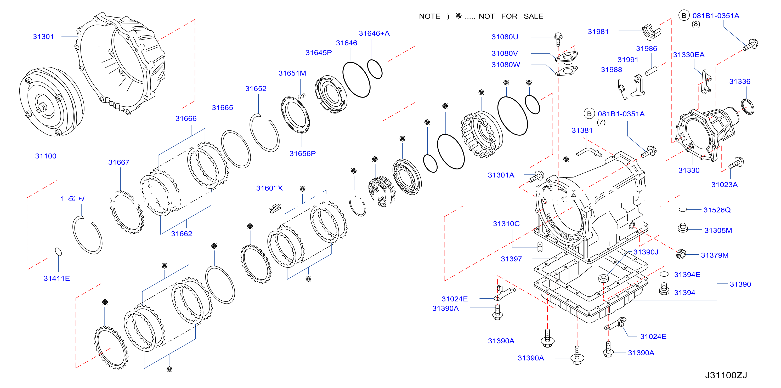 Torque Converter Housing Case Converter Housing
