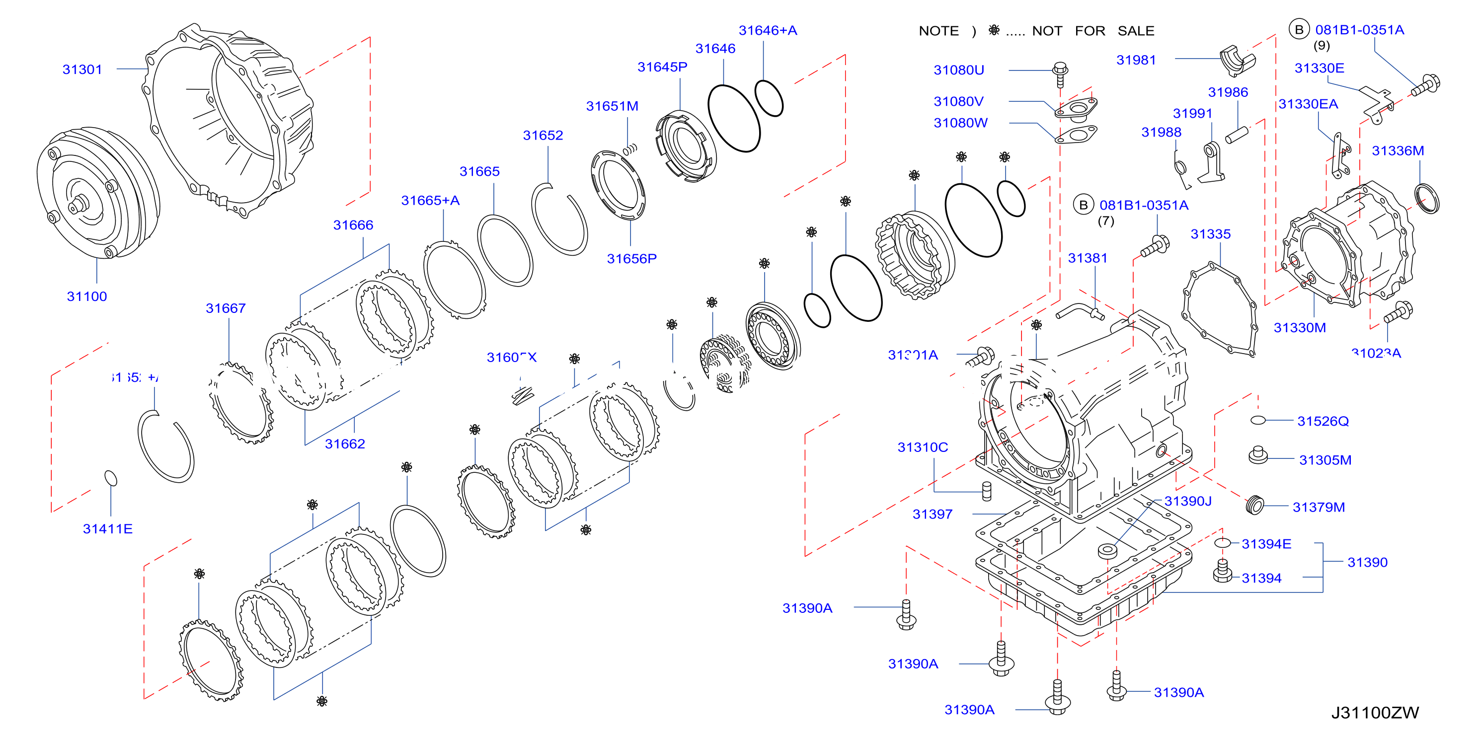 Torque Converter Housing Case Converter Housing