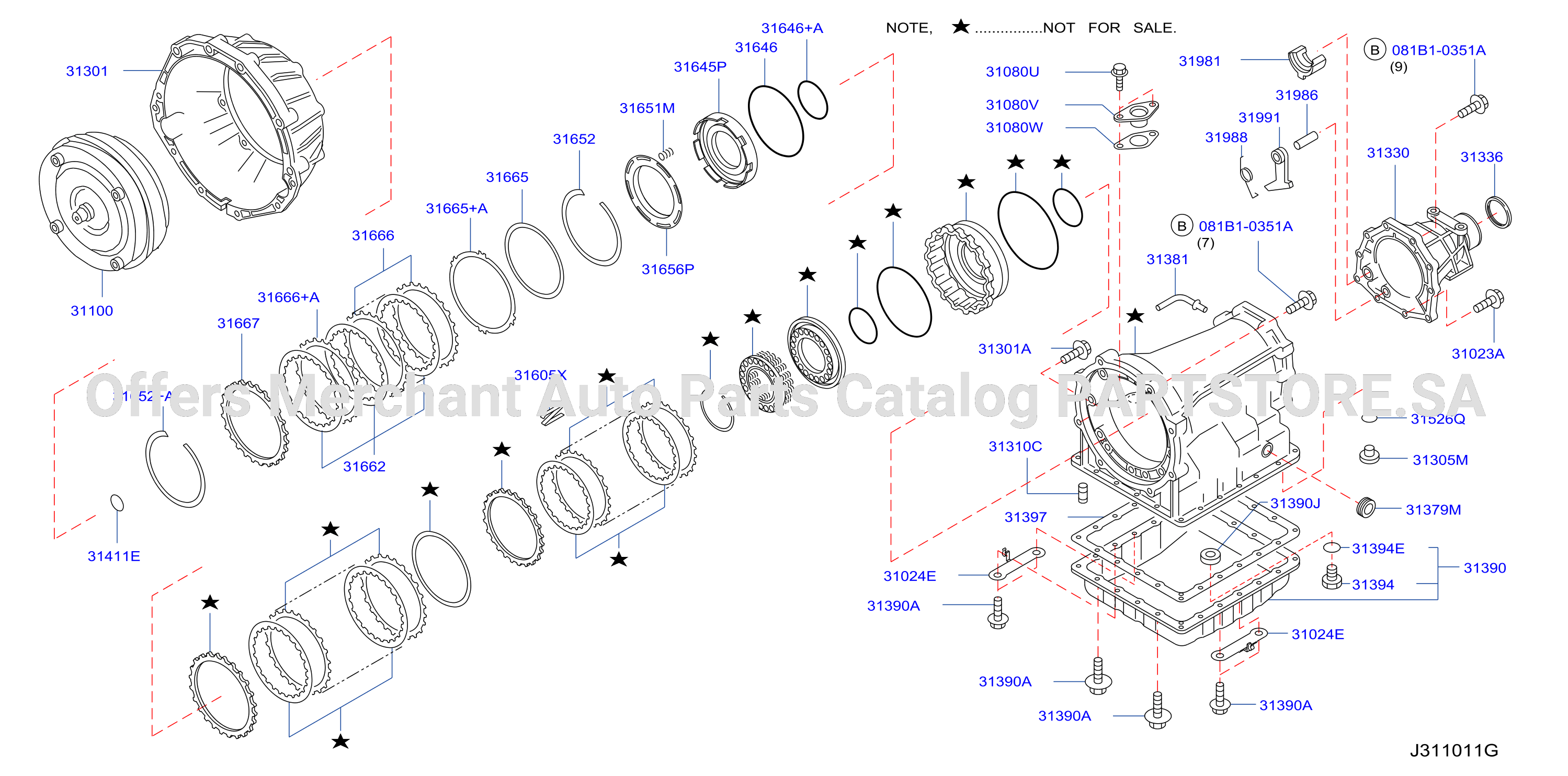 Torque Converter Housing Case Converter Housing
