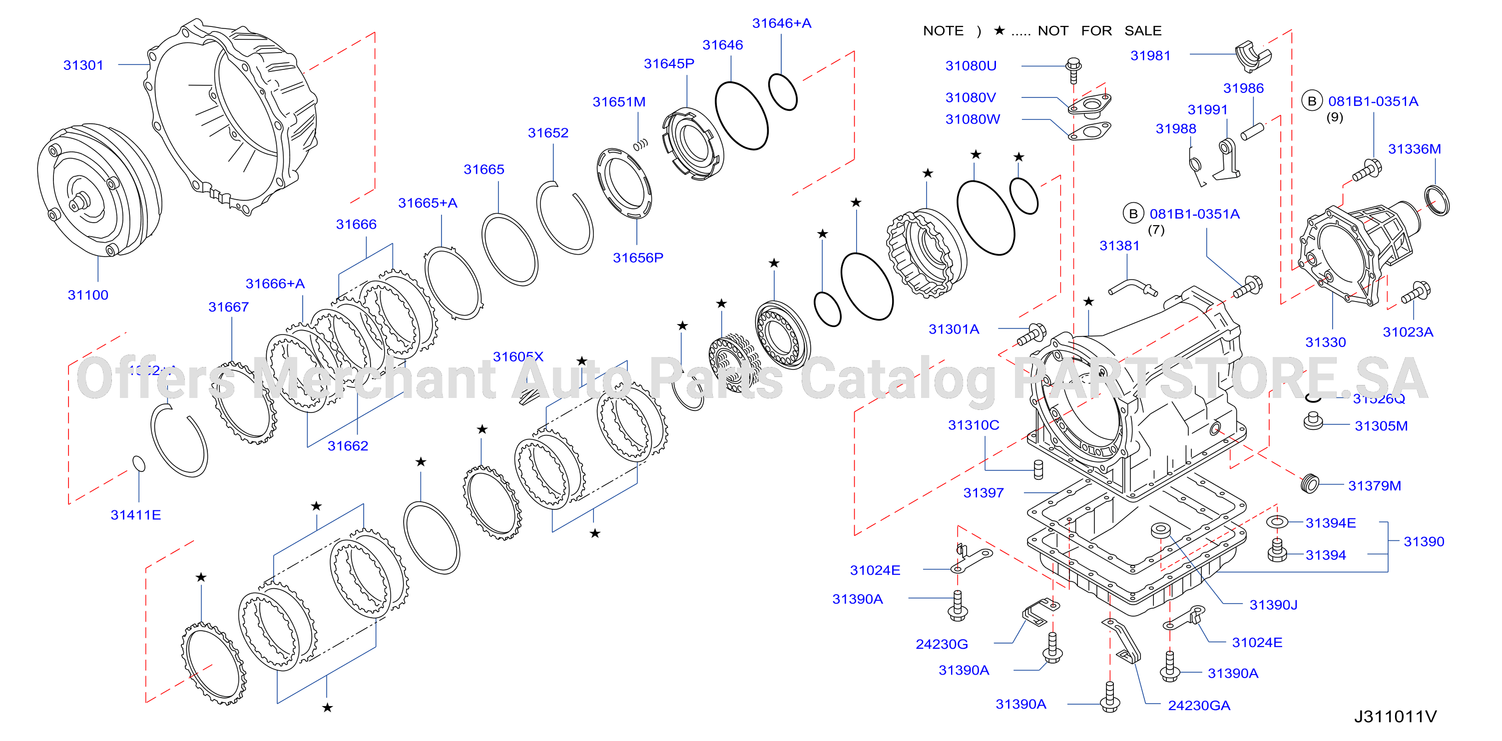 Torque Converter Housing Case Converter Housing