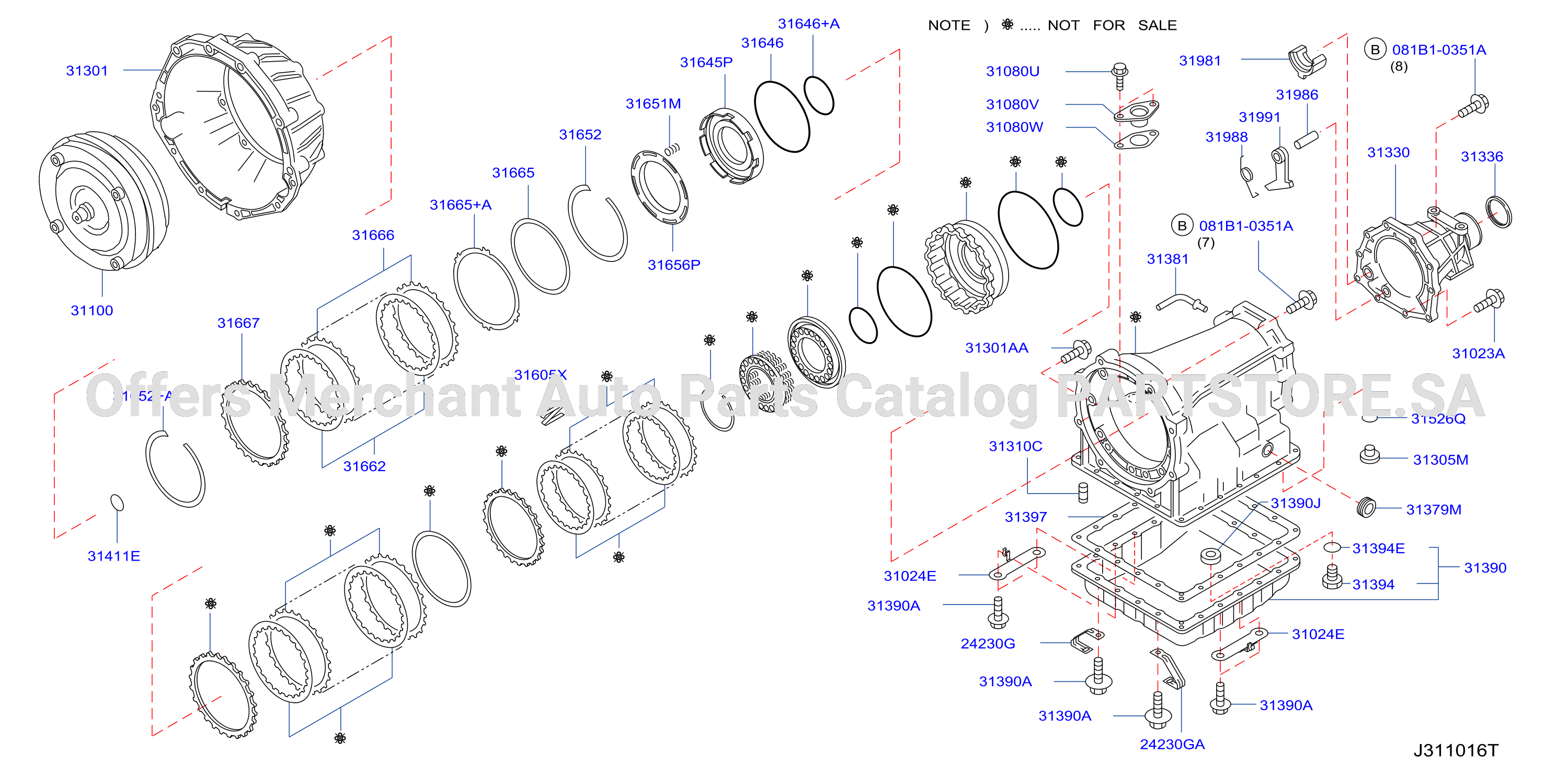 Torque Converter Housing Case