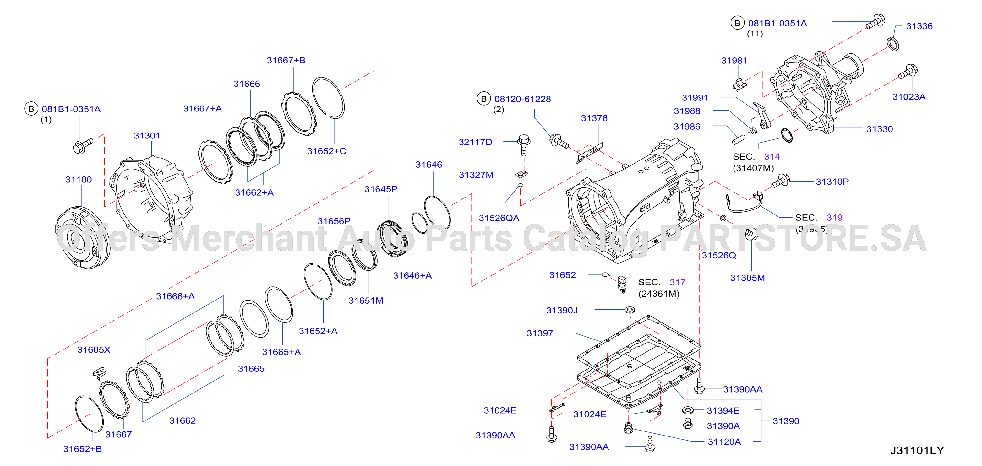 Torque Converter Housing Case