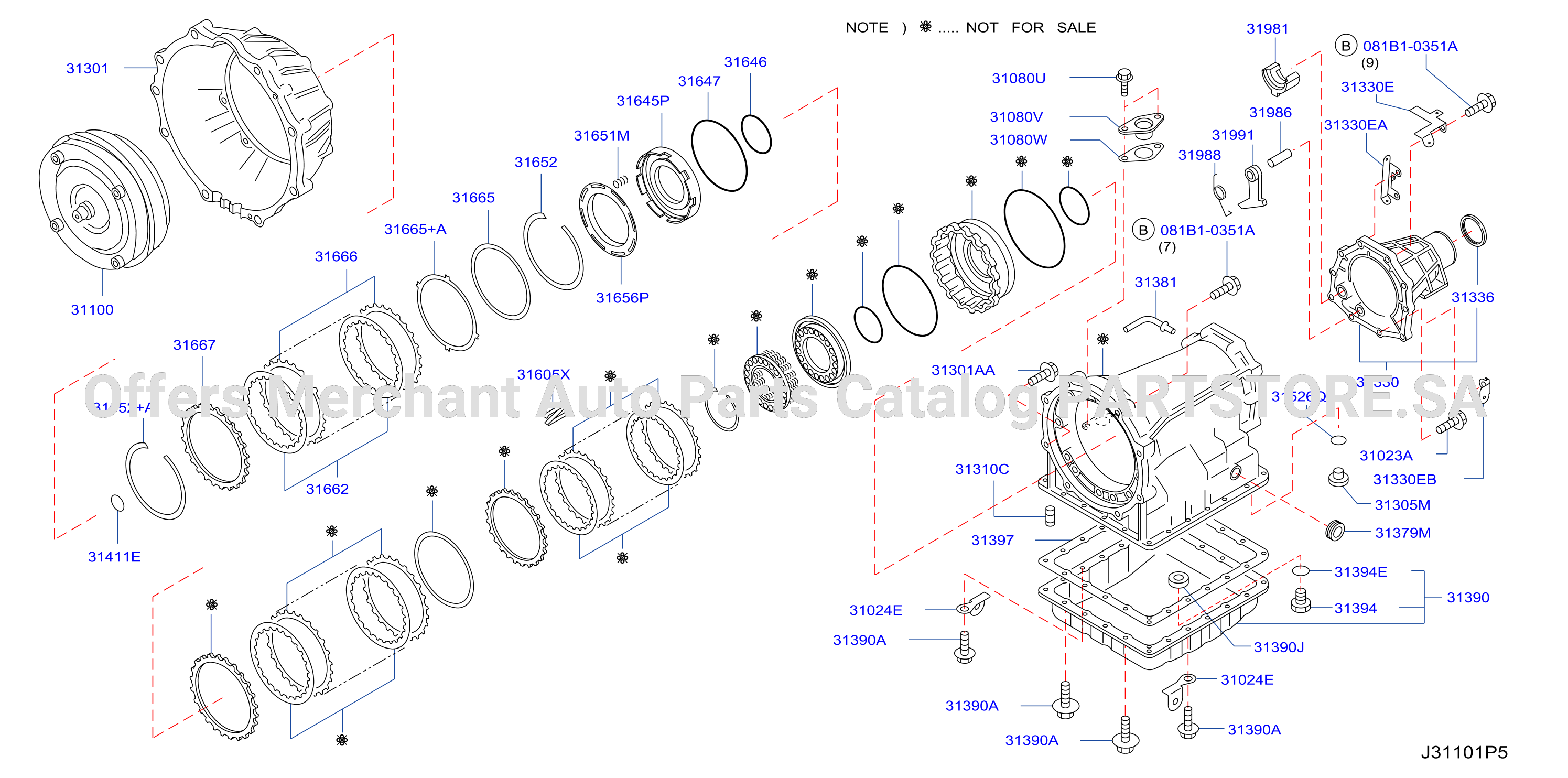 Torque Converter Housing Case