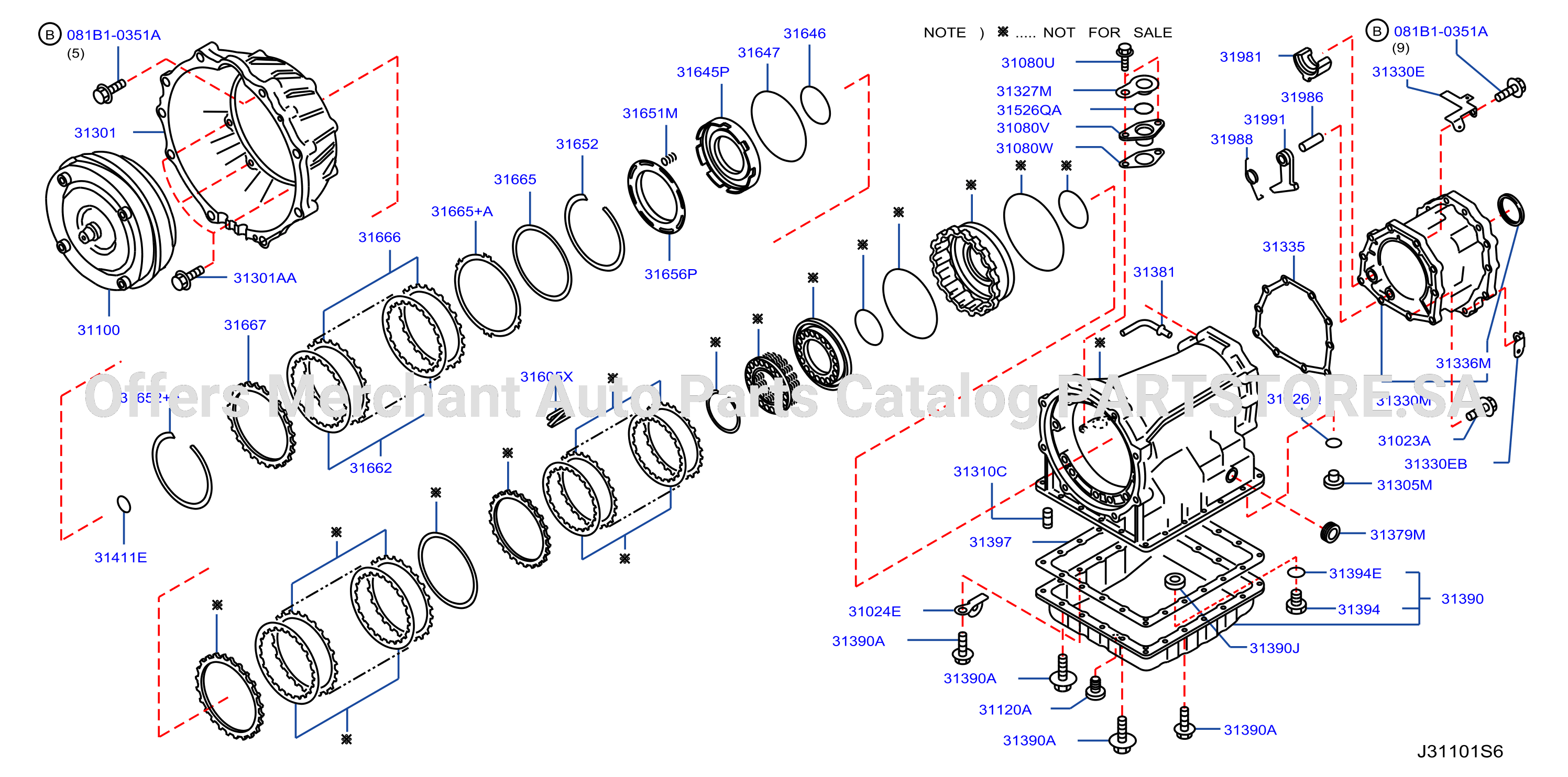 Torque Converter Housing Case Converter Housing