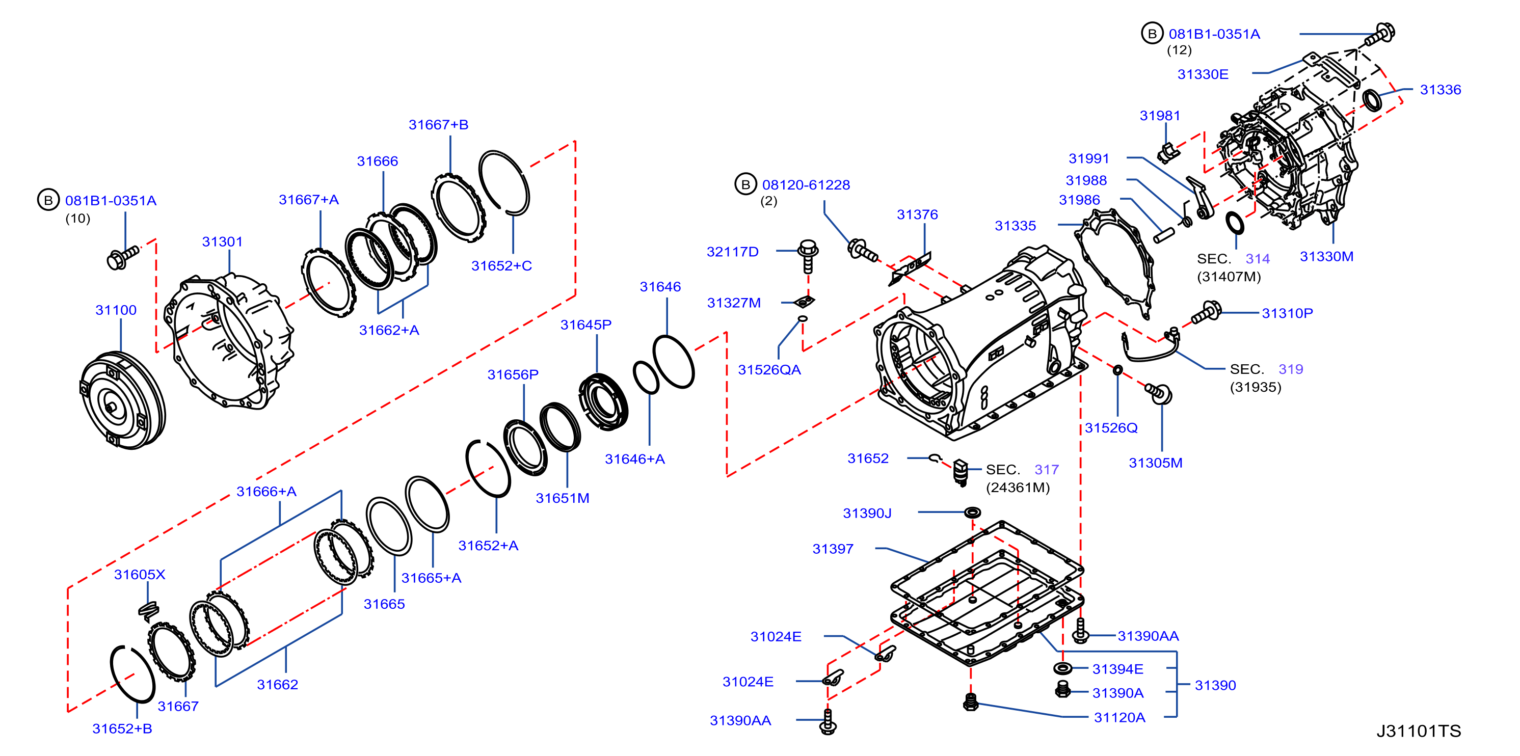 Torque Converter Housing Case