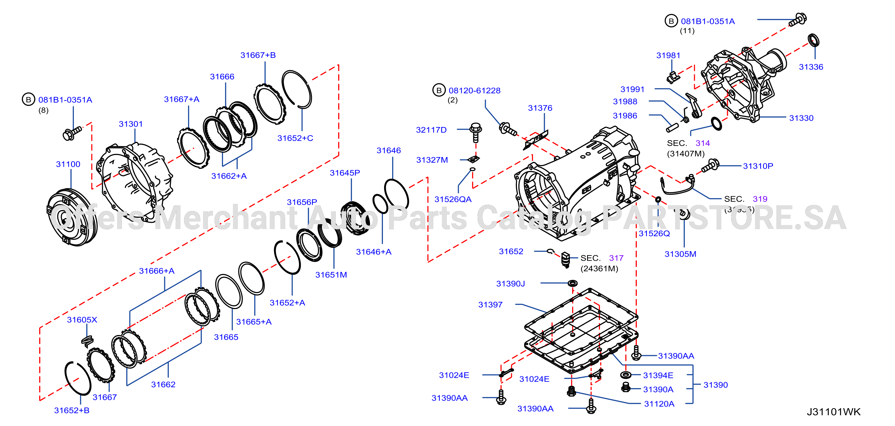 Torque Converter Housing Case