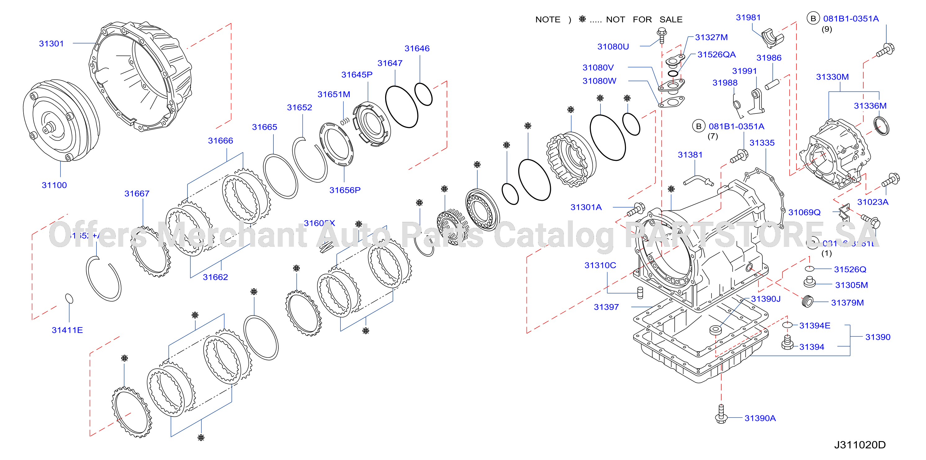 Torque Converter Housing Case Converter Housing