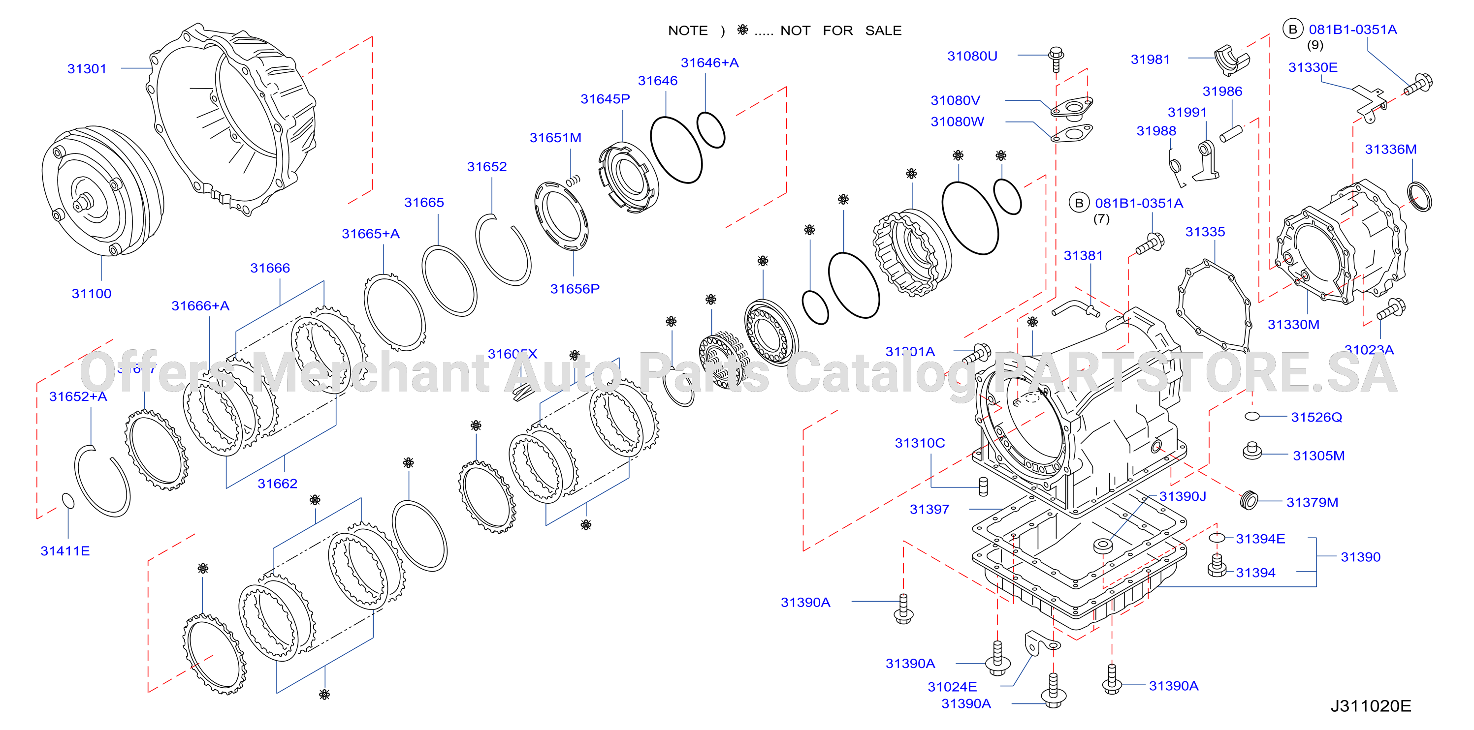 Torque Converter Housing Case