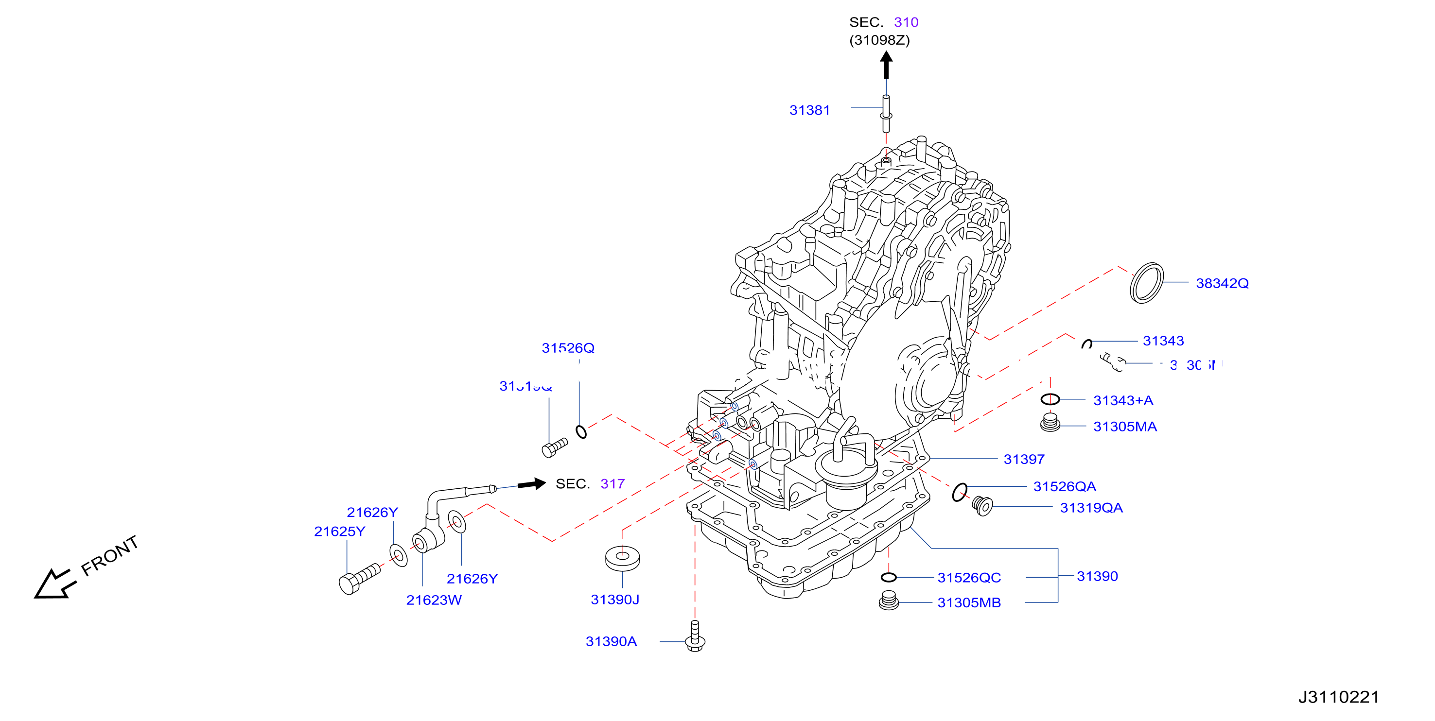 Torque Converter Housing Case Transmission Case