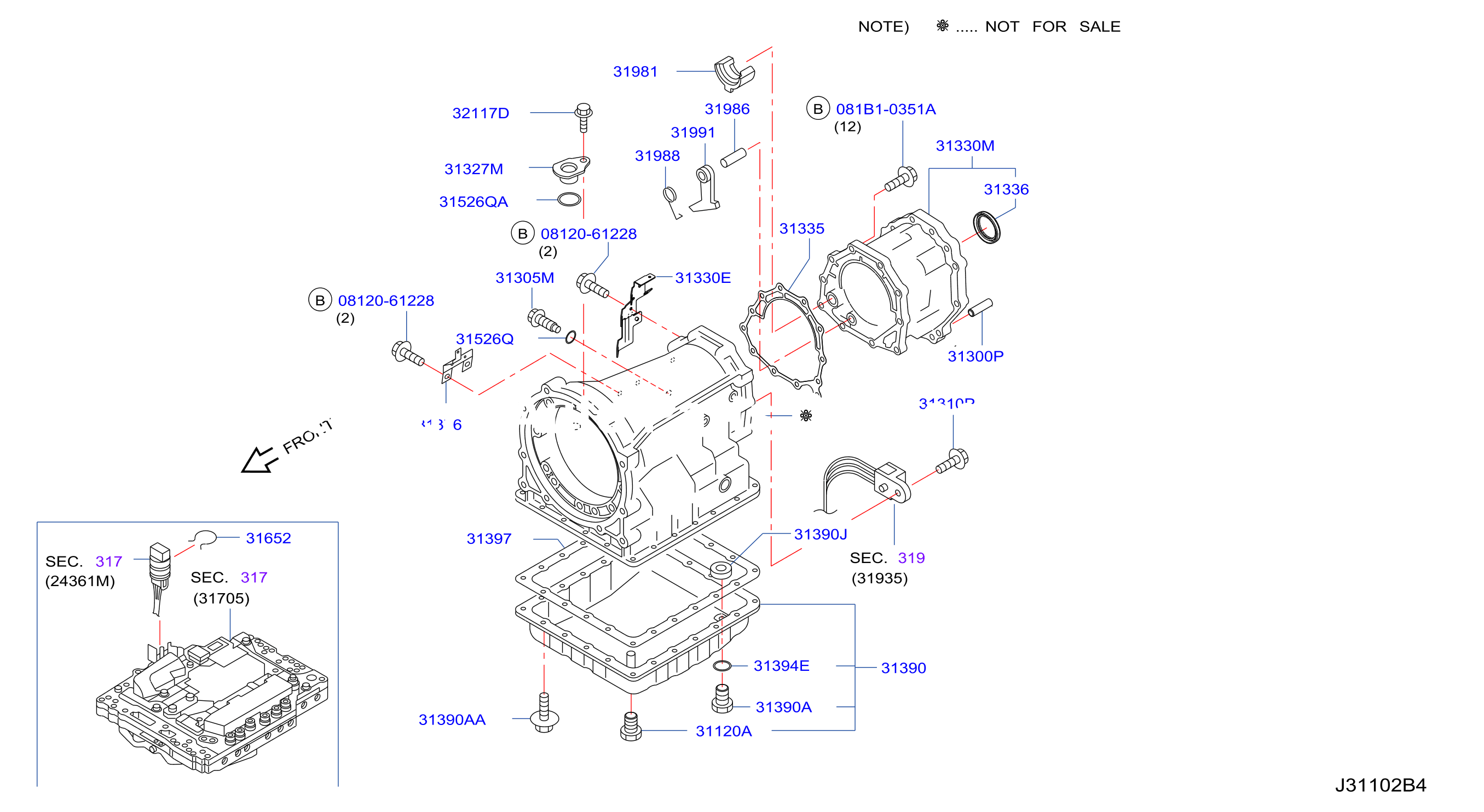 Torque Converter Housing Case Transmission Case