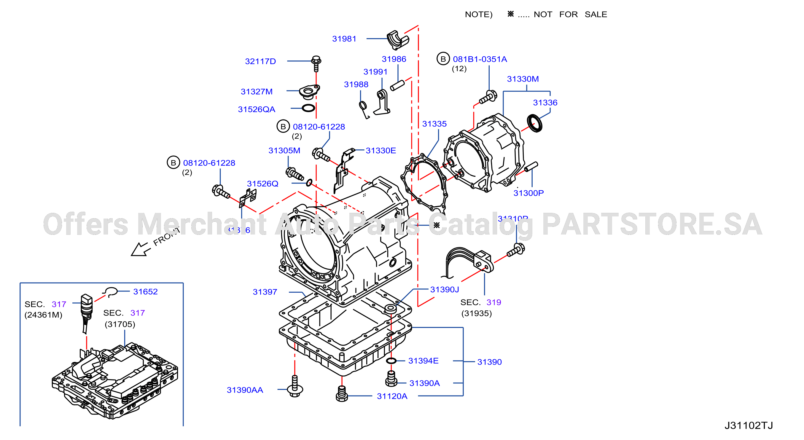 Torque Converter Housing Case Transmission Case