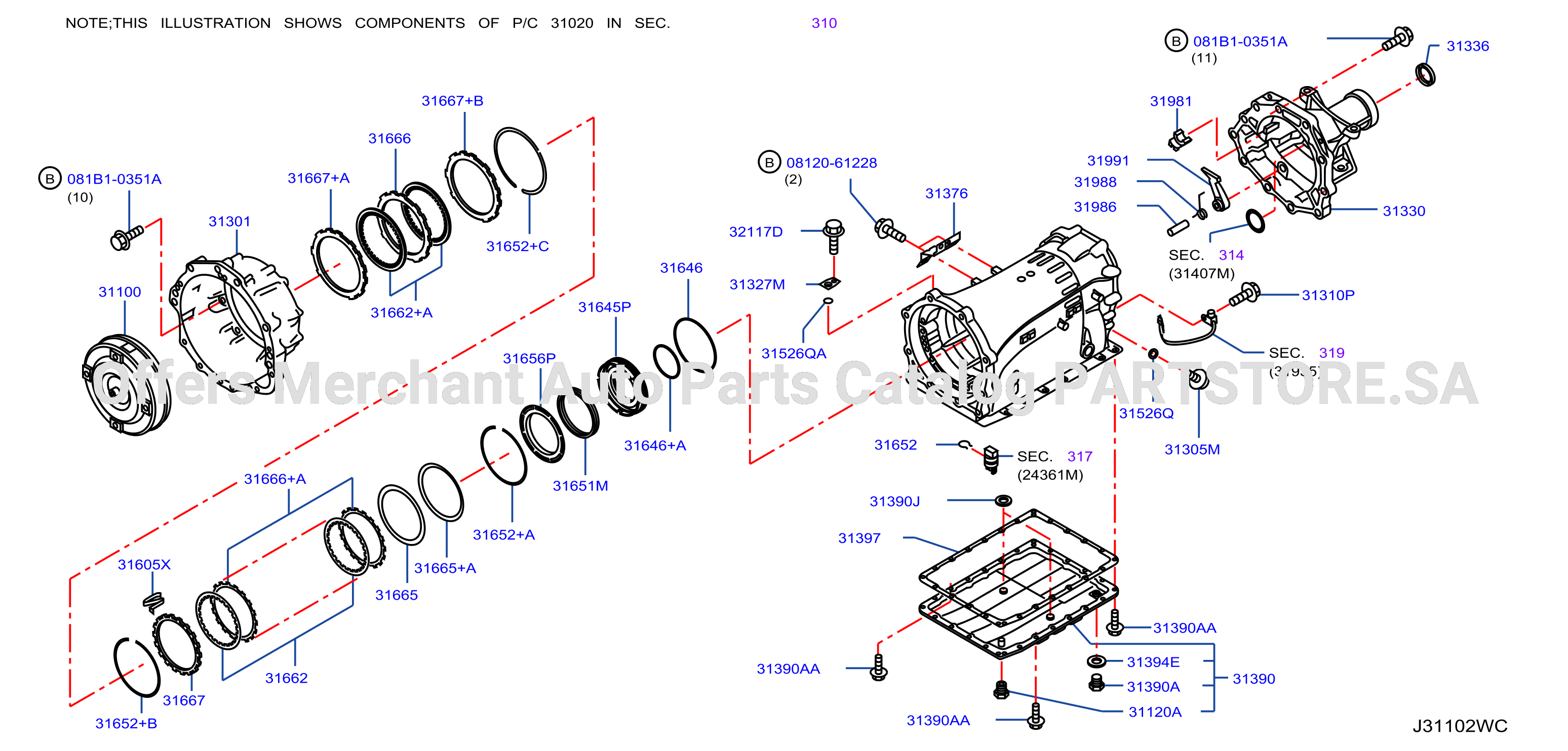 Torque Converter Housing Case