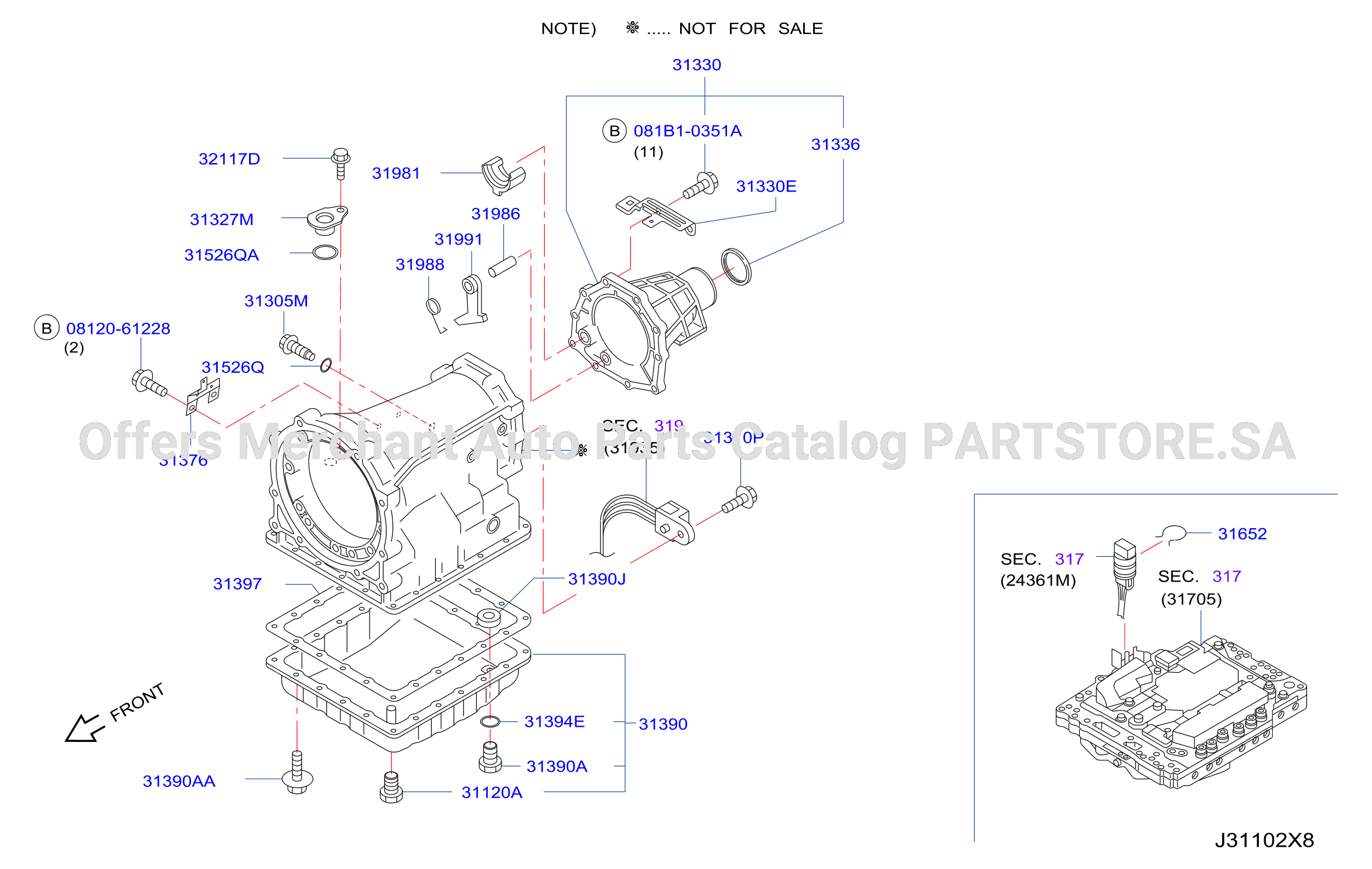 Torque Converter Housing Case Transmission Case