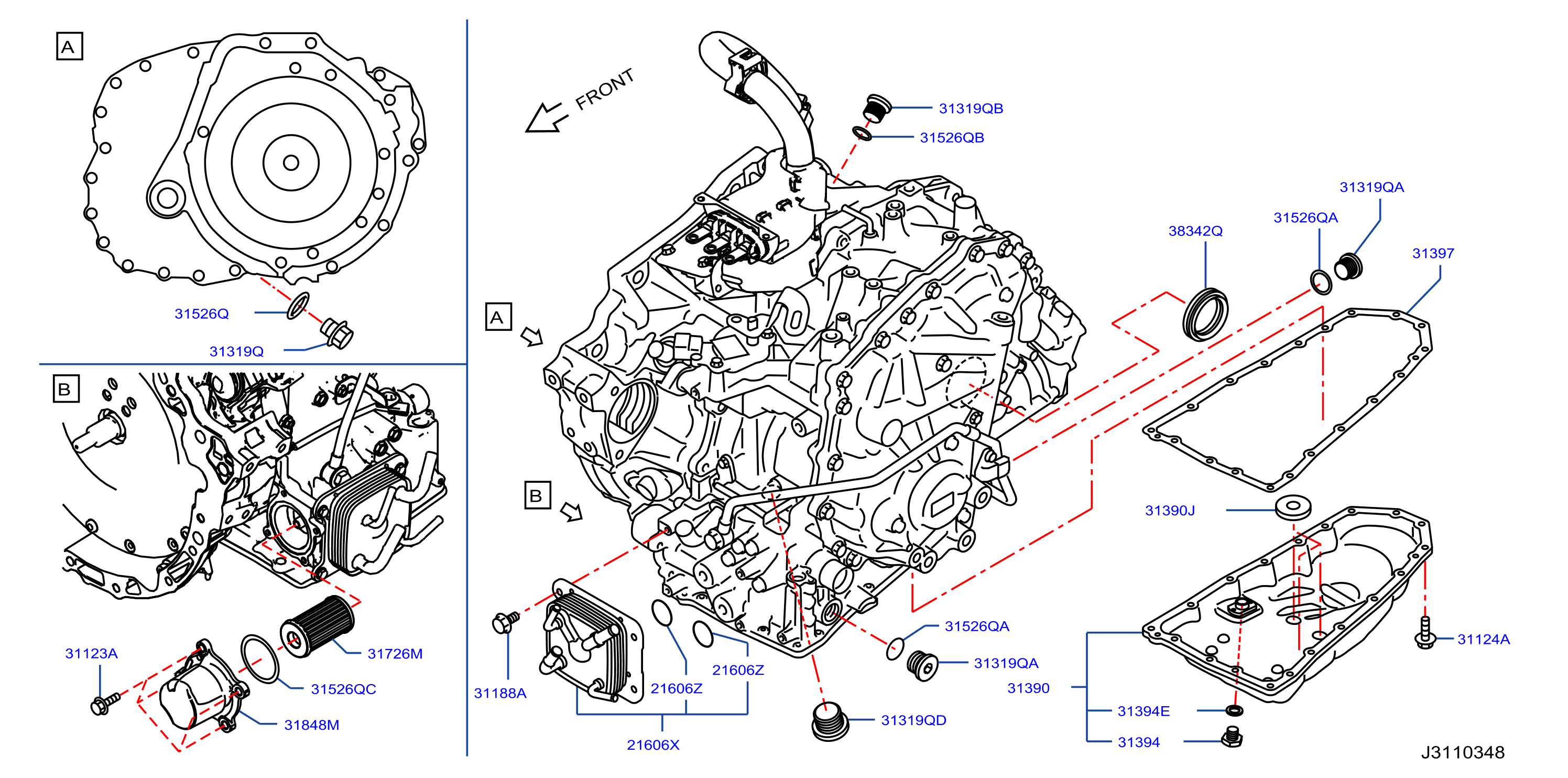 Torque Converter Housing Case Converter Housing