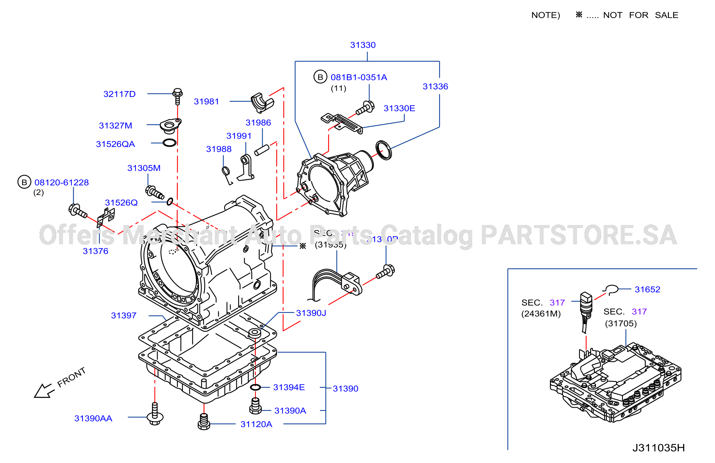Torque Converter Housing Case Transmission Case