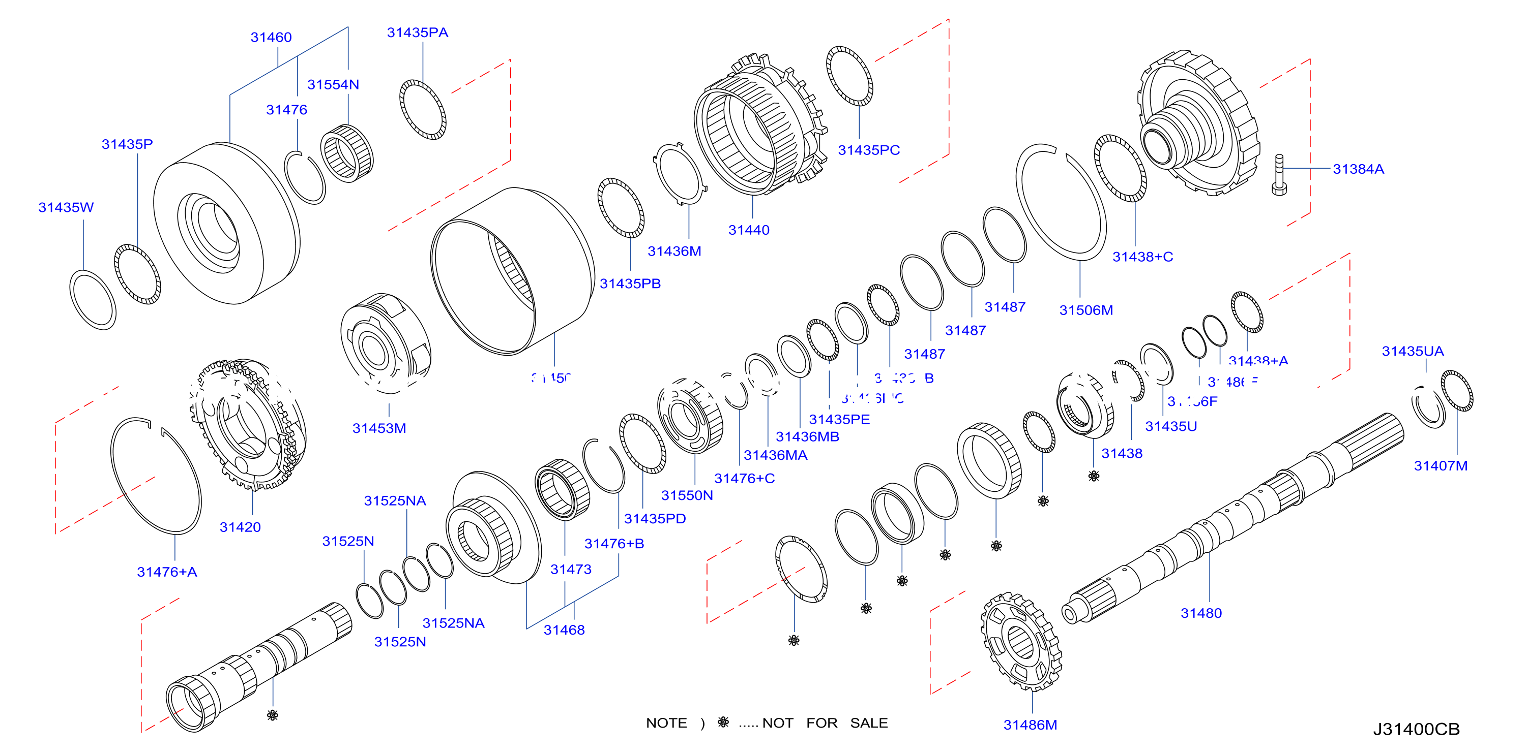 Governor Power Train Planetary Gear