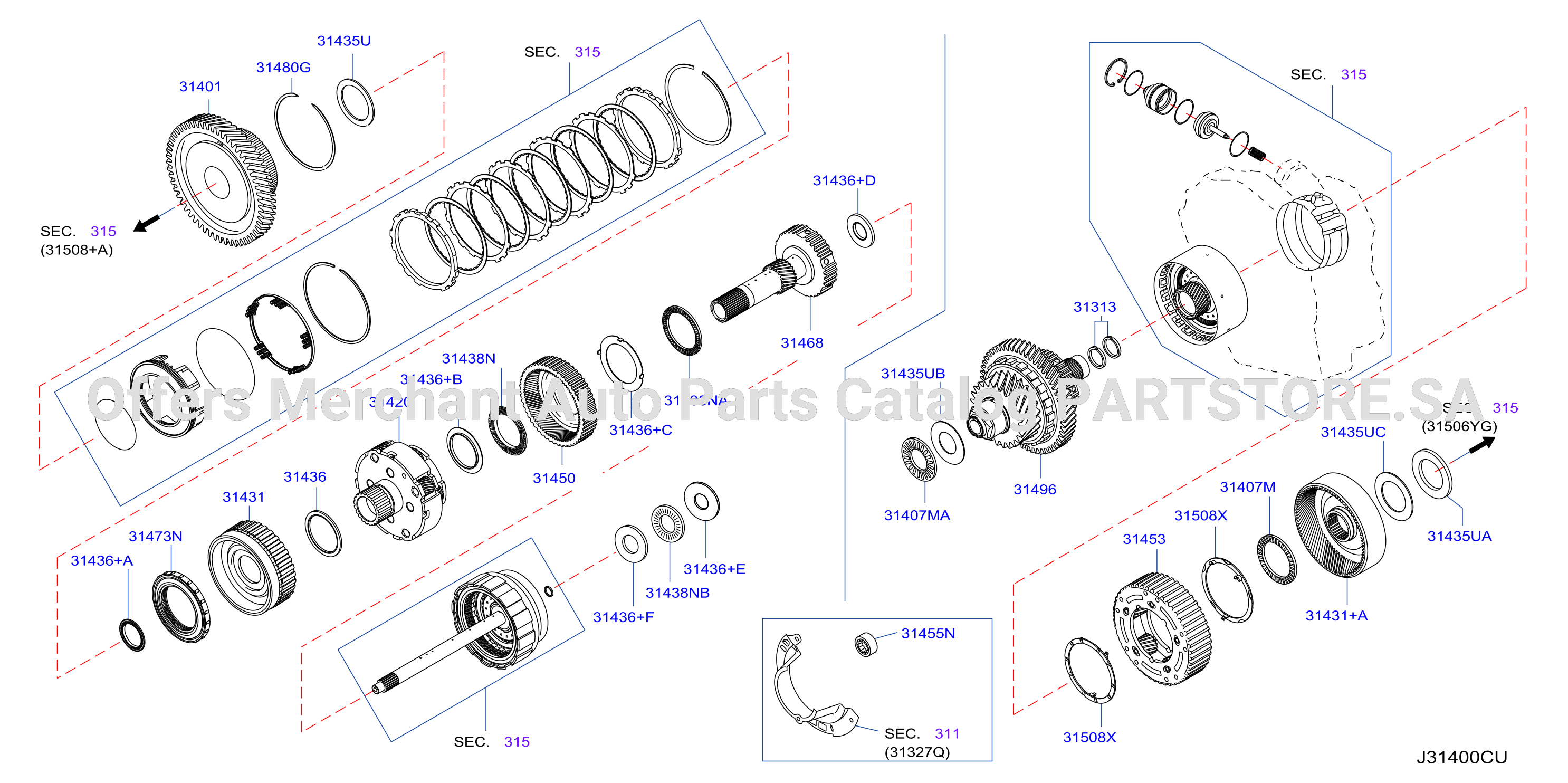 Governor Power Train Planetary Gear