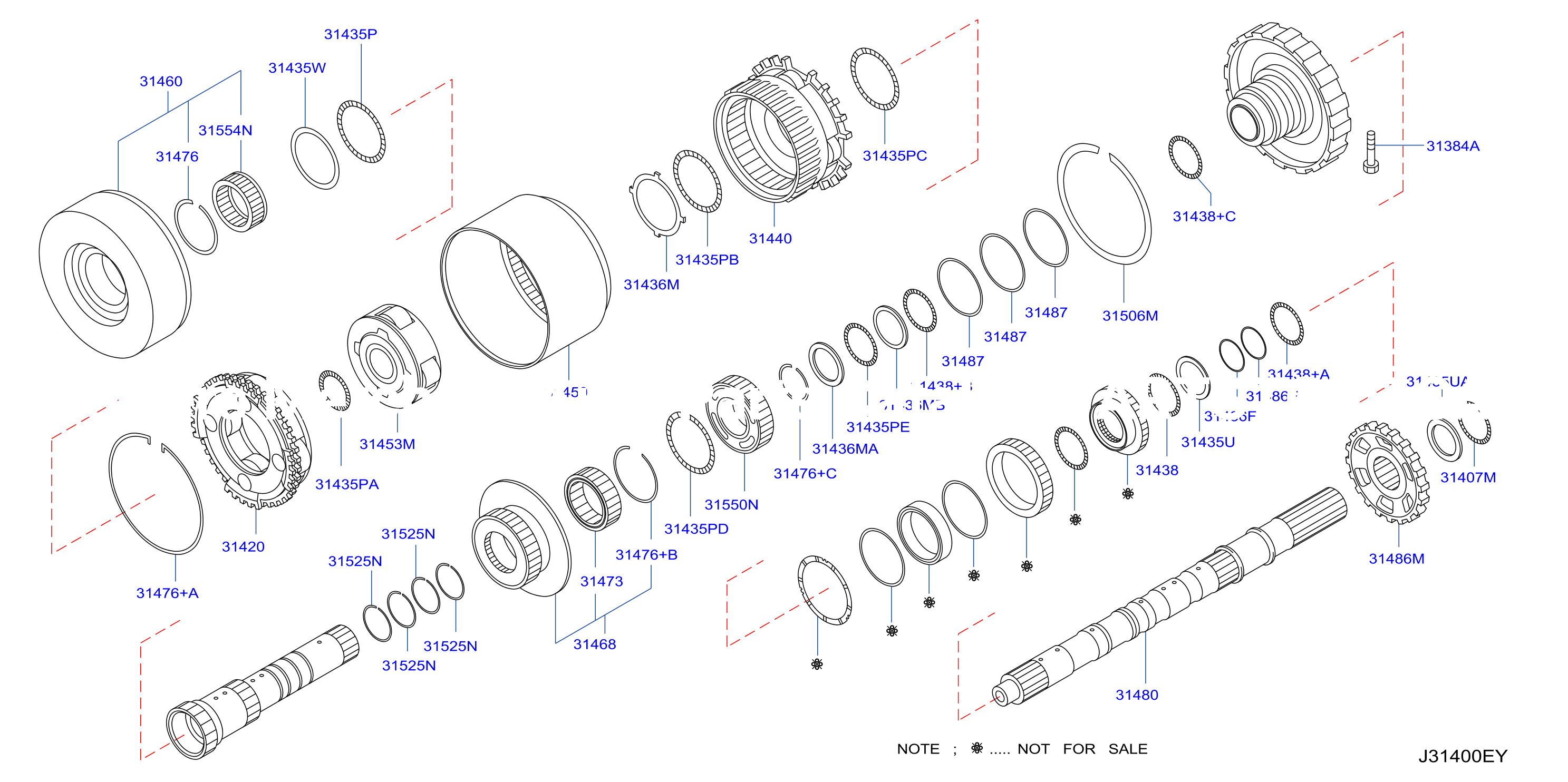 Governor Power Train Planetary Gear