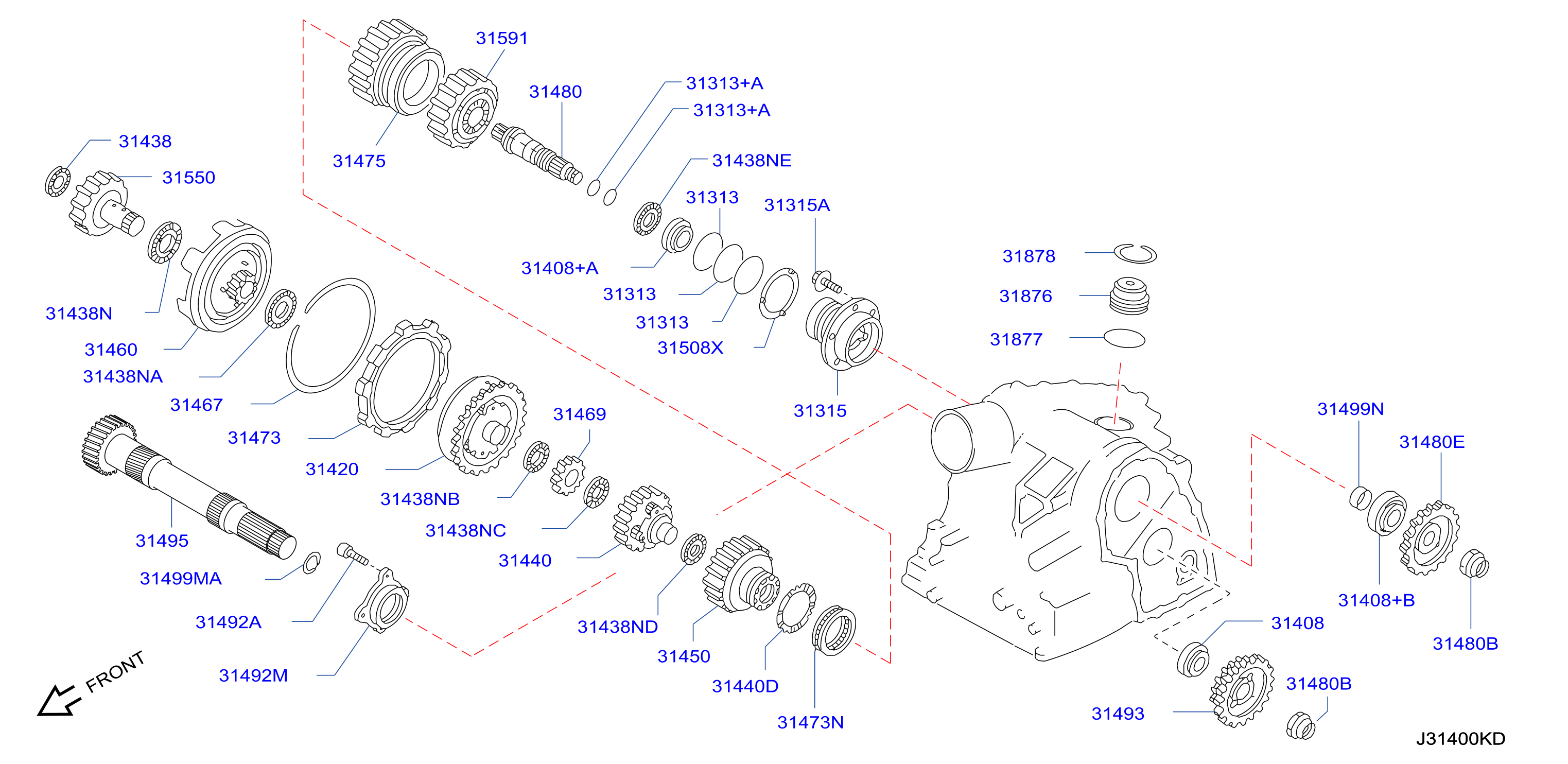 Governor Power Train Planetary Gear