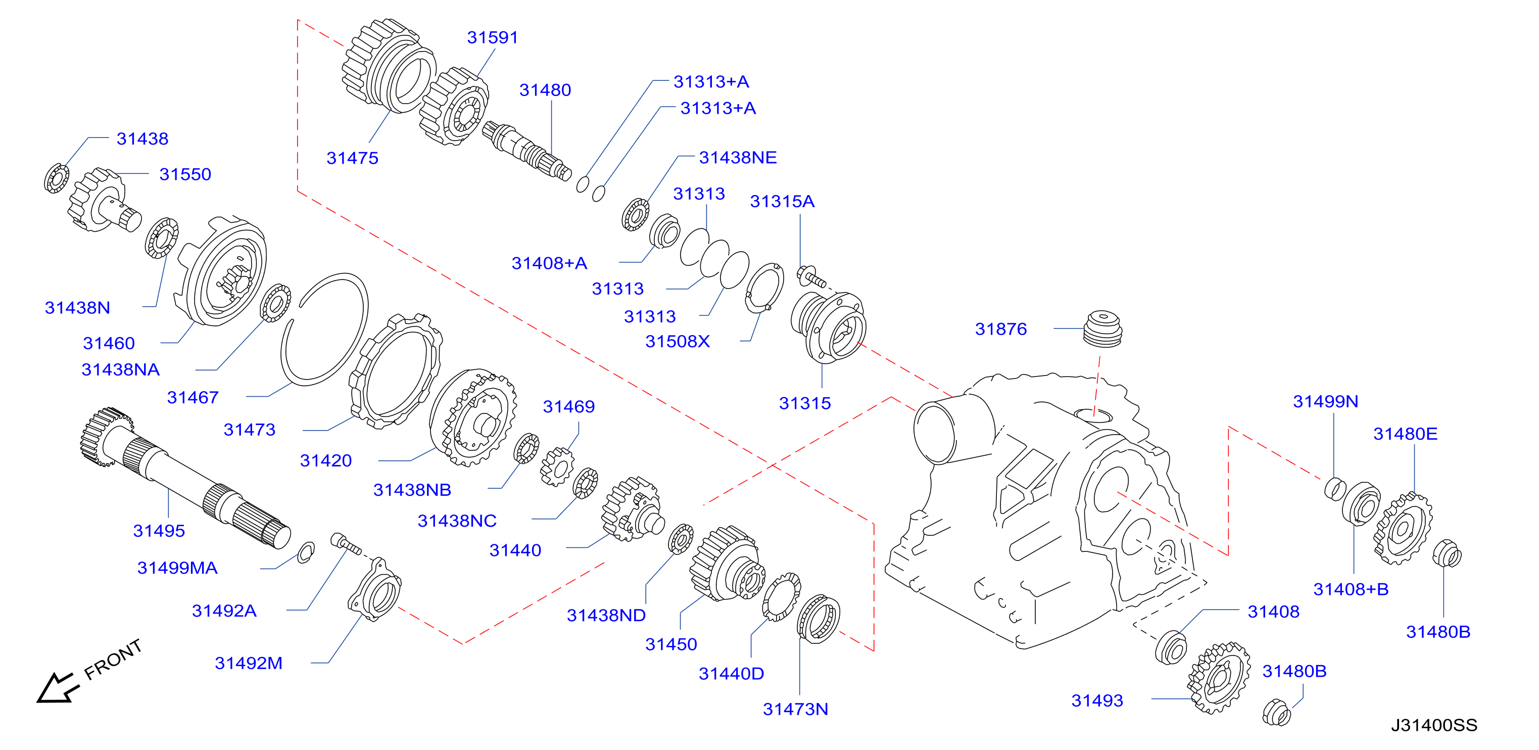 Governor Power Train Planetary Gear