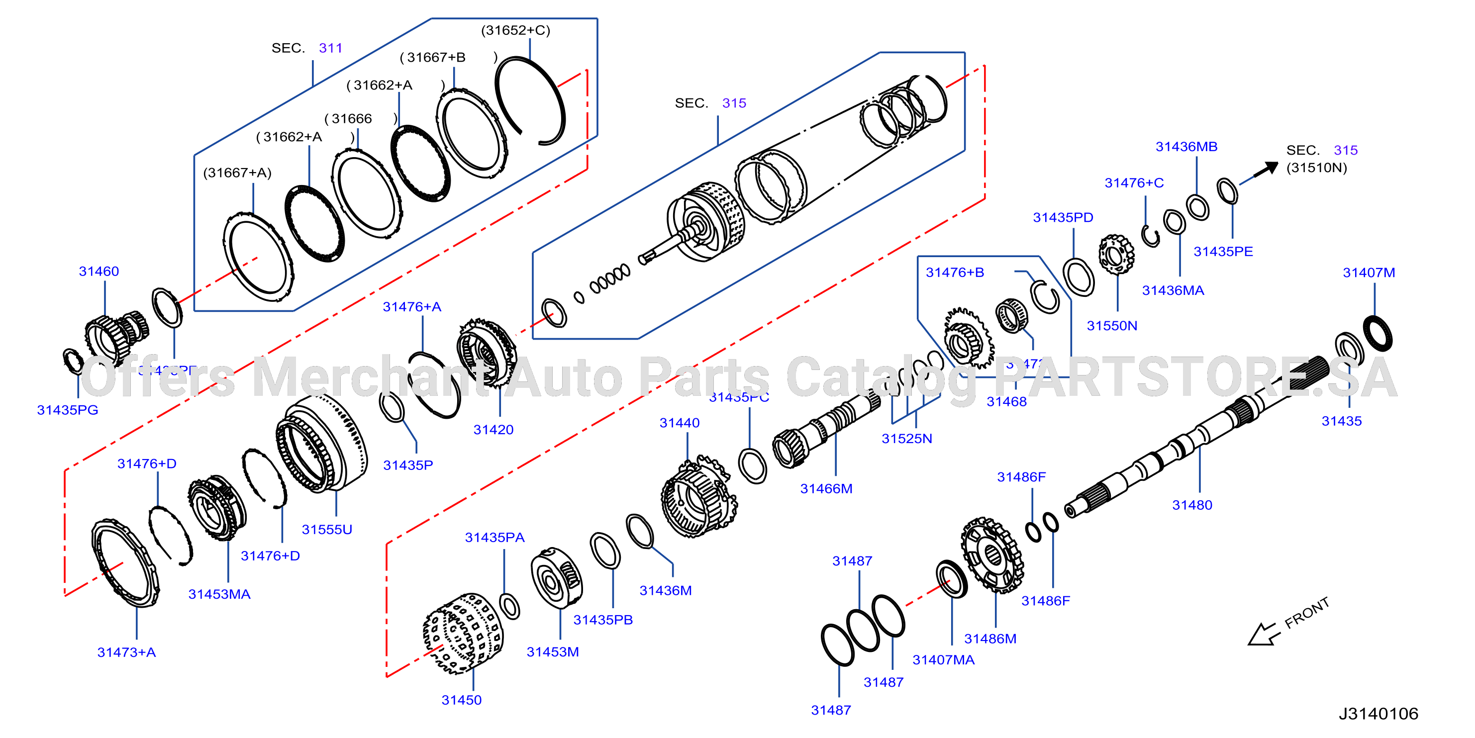 Governor Power Train Planetary Gear