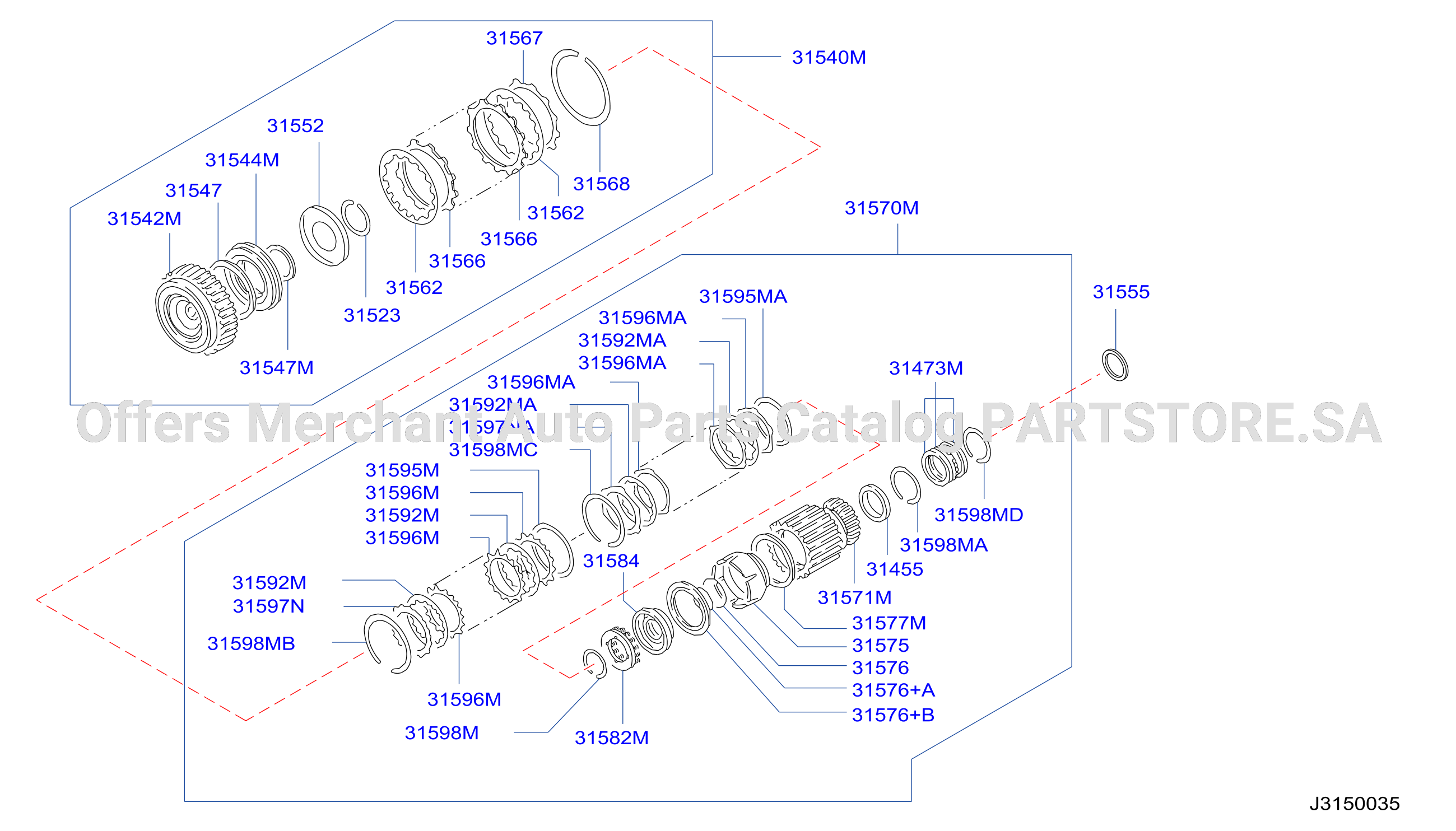 Clutch Band Servo Low Reverse Clutch Parts