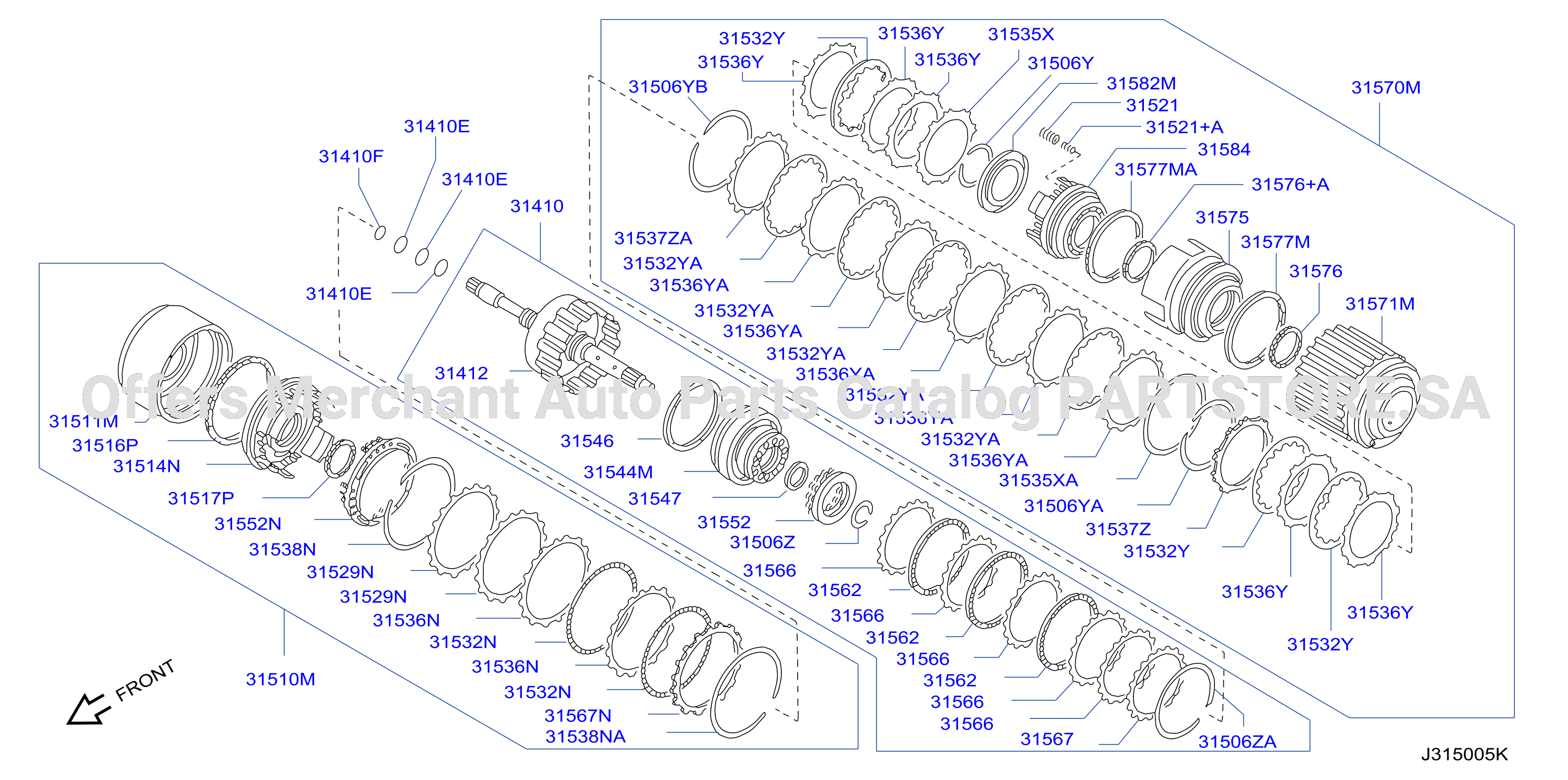 Clutch Band Servo Clutch Parts