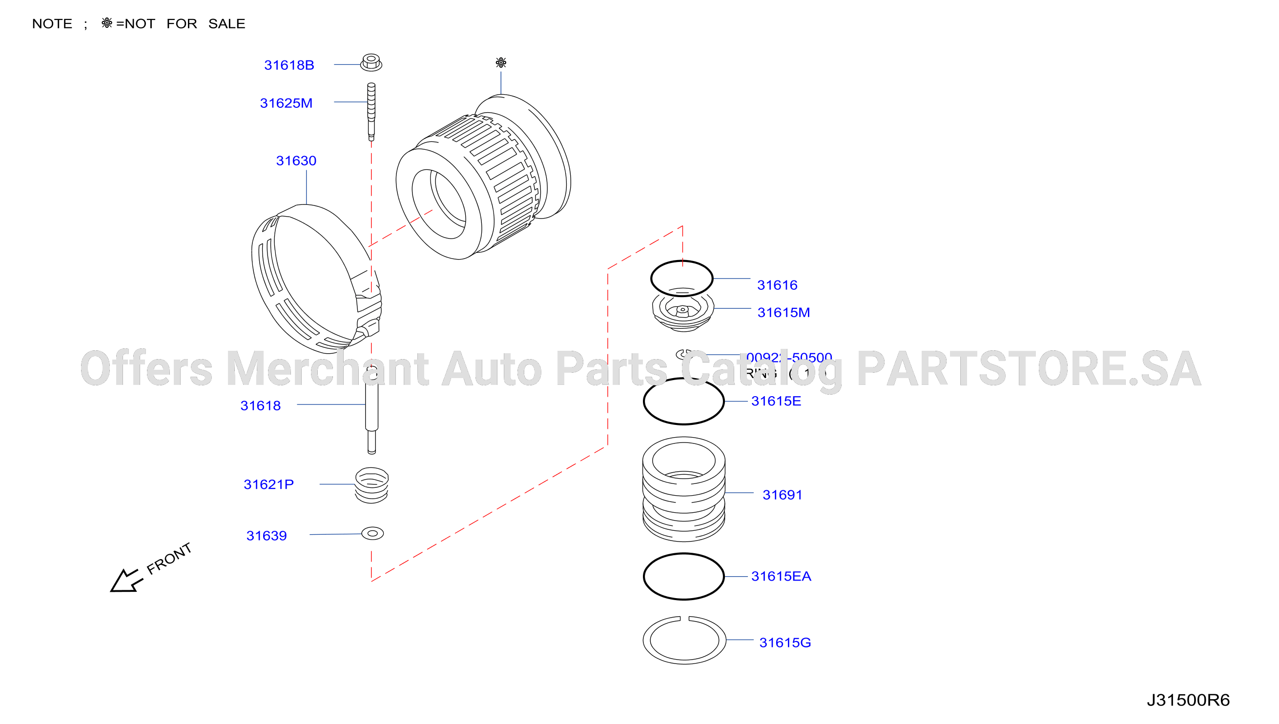 Clutch Band Servo Servo Parts