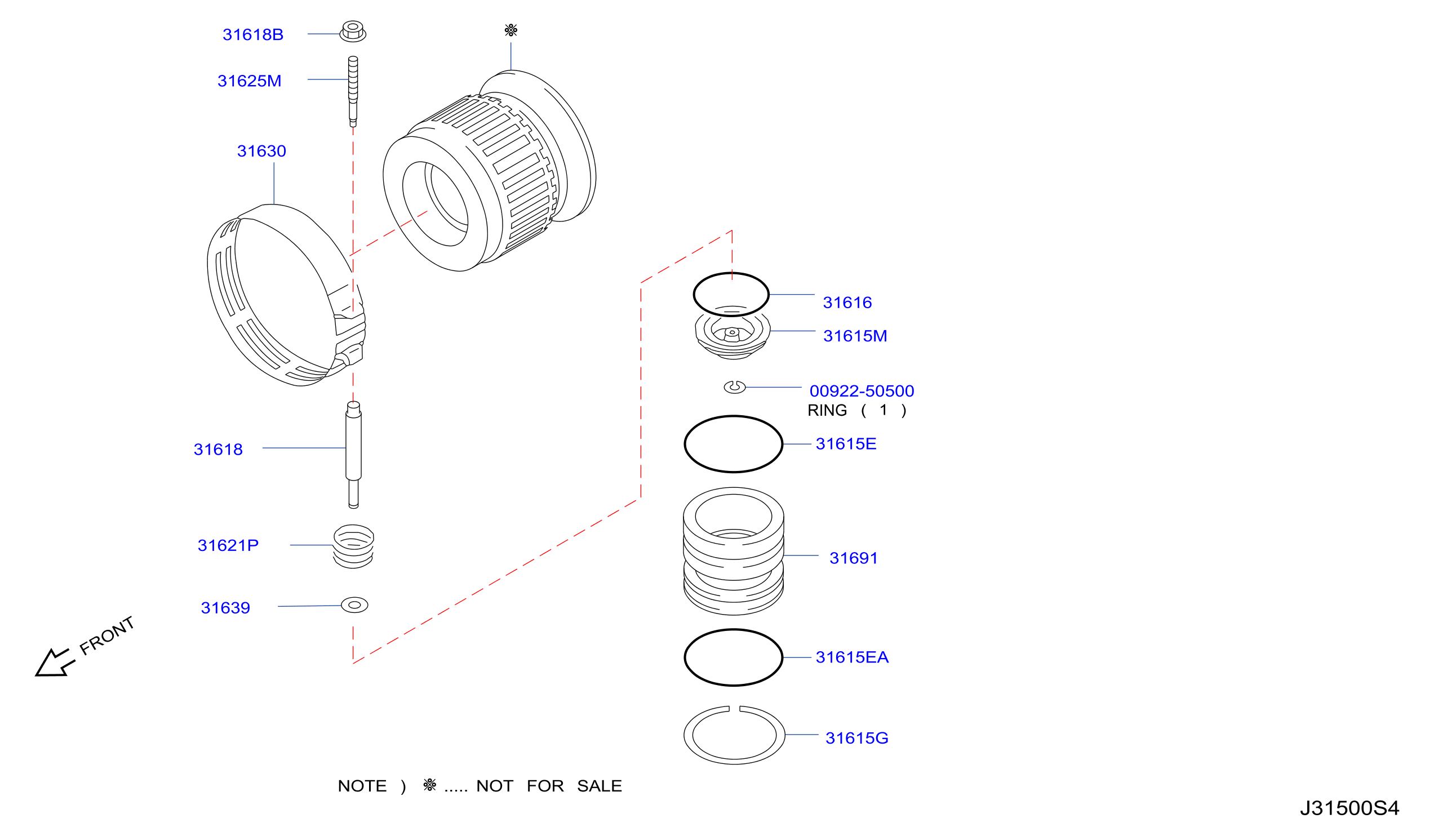 Clutch Band Servo Servo Parts