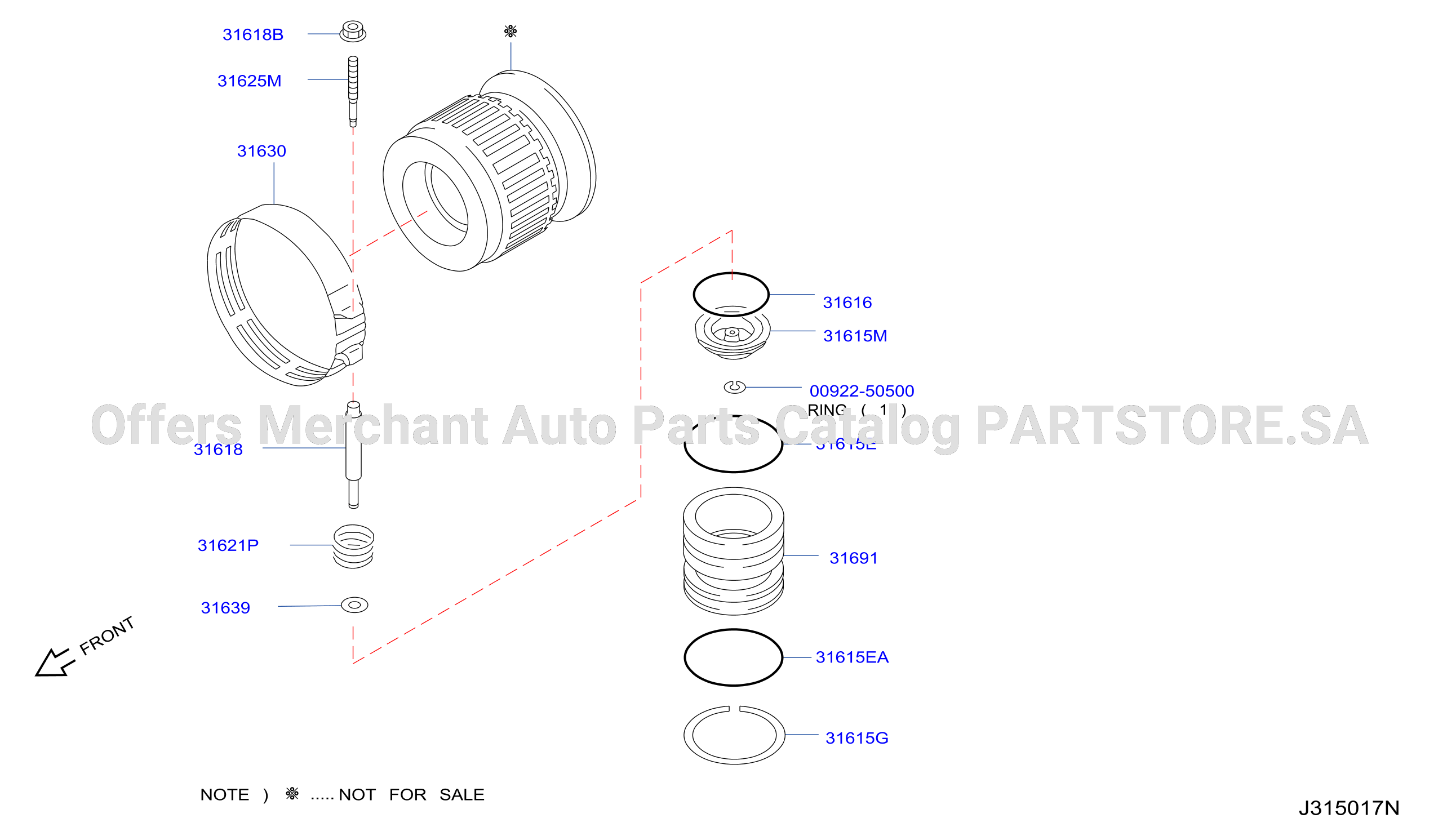 Clutch Band Servo Servo Parts