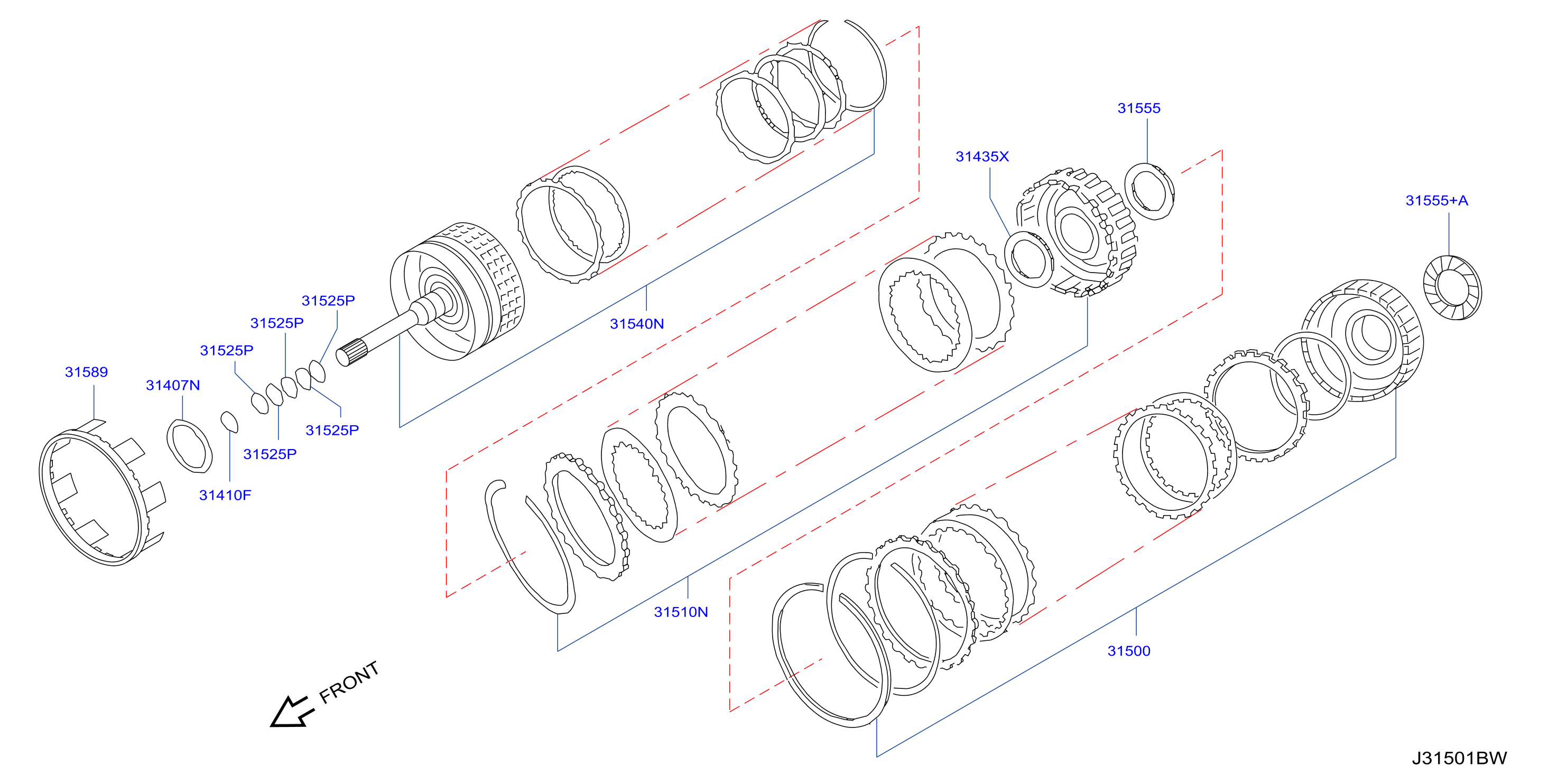 Clutch Band Servo Servo Parts