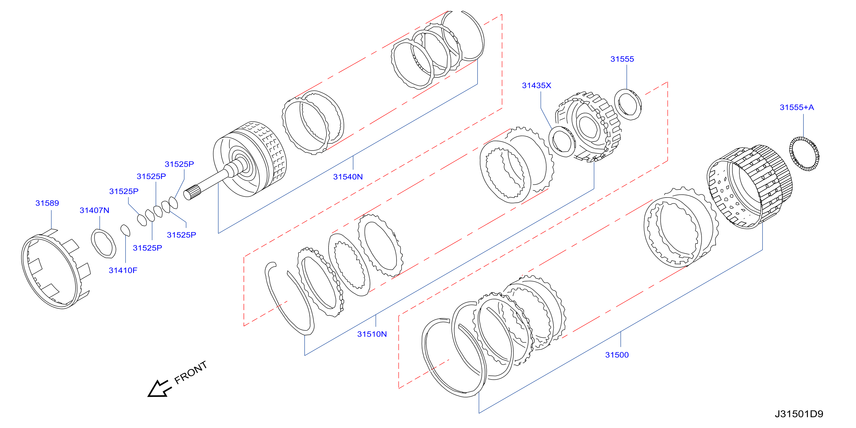 Clutch Band Servo Servo Parts