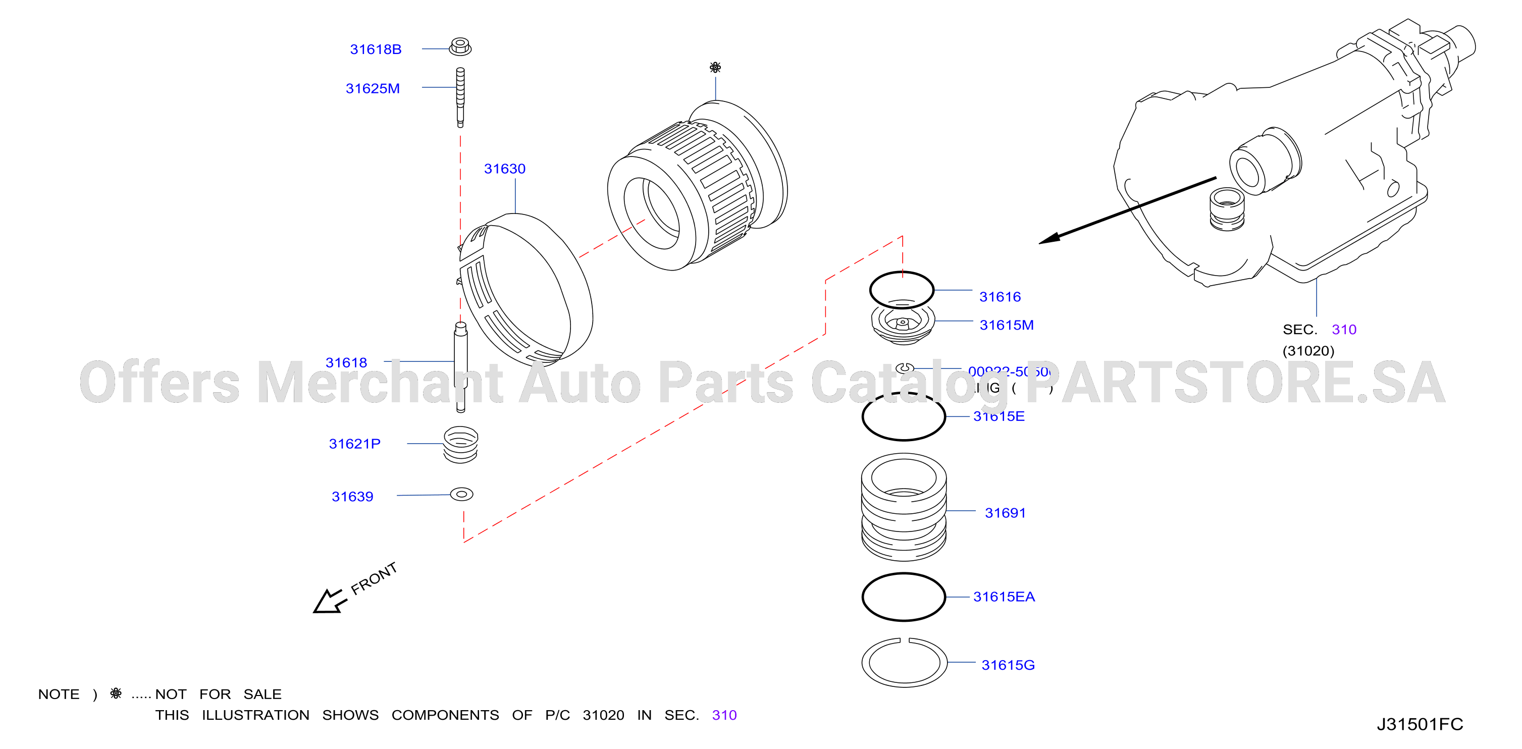 Clutch Band Servo Servo Parts