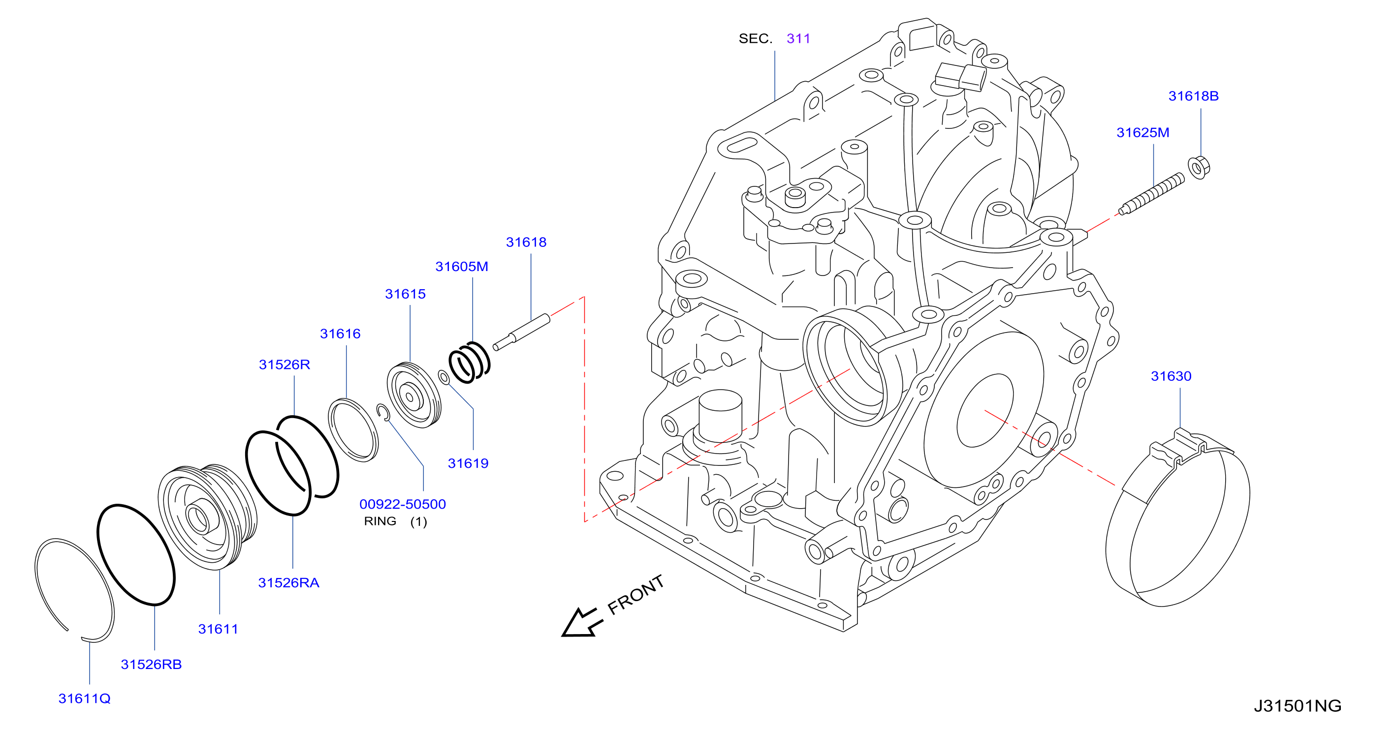 Clutch Band Servo Servo Parts