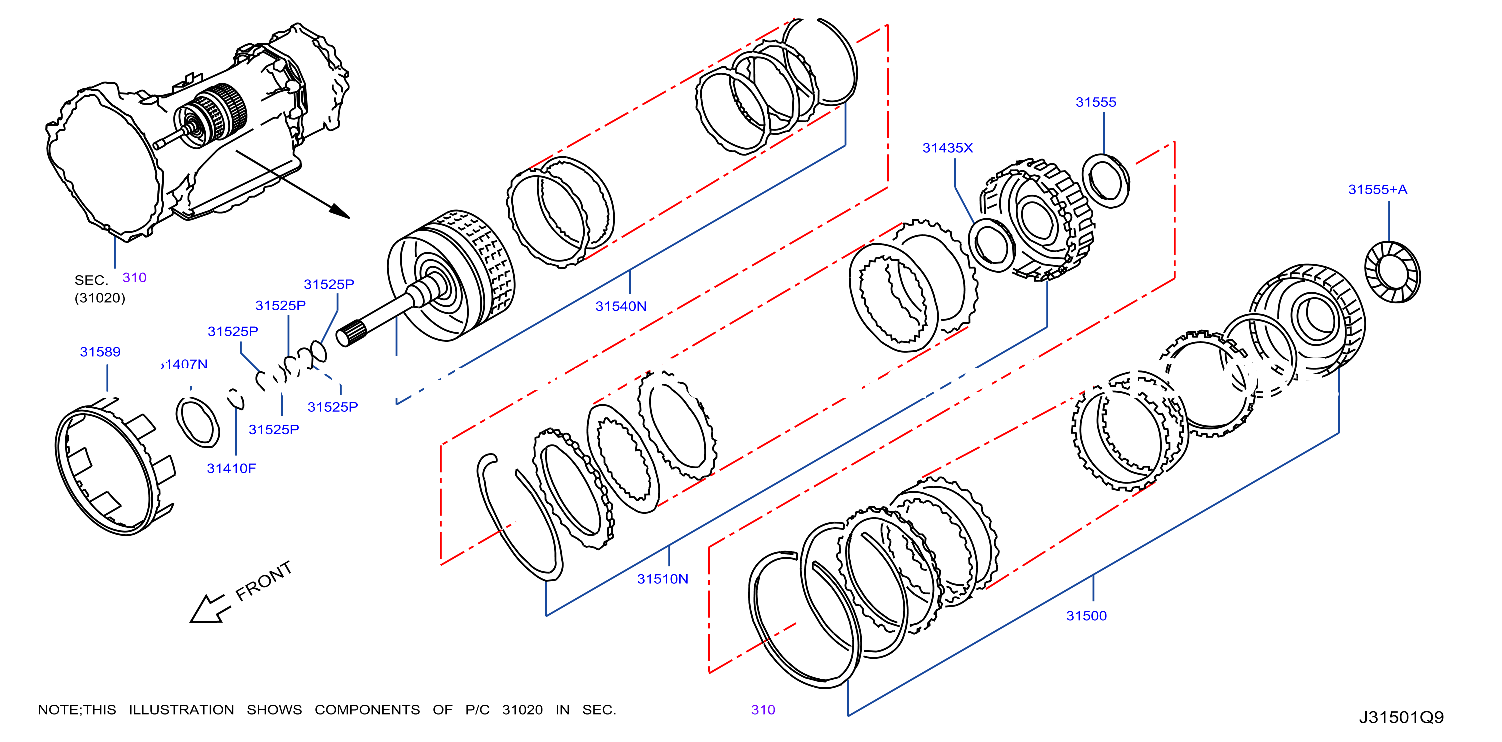 Clutch Band Servo Servo Parts