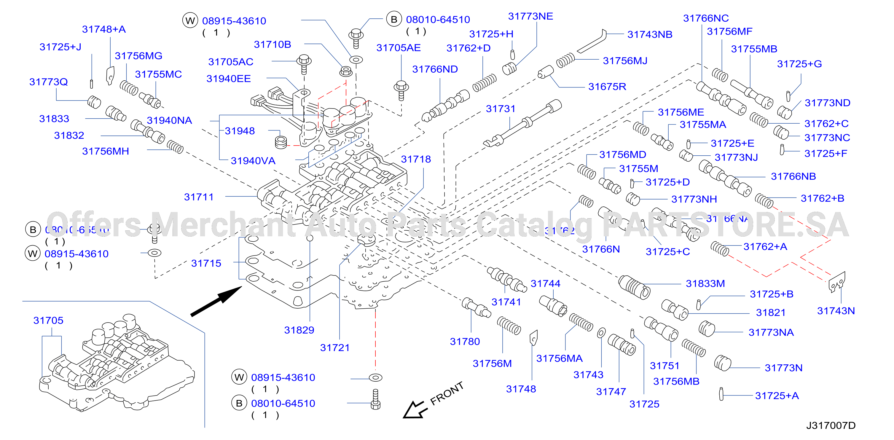 Control Valve Upper
