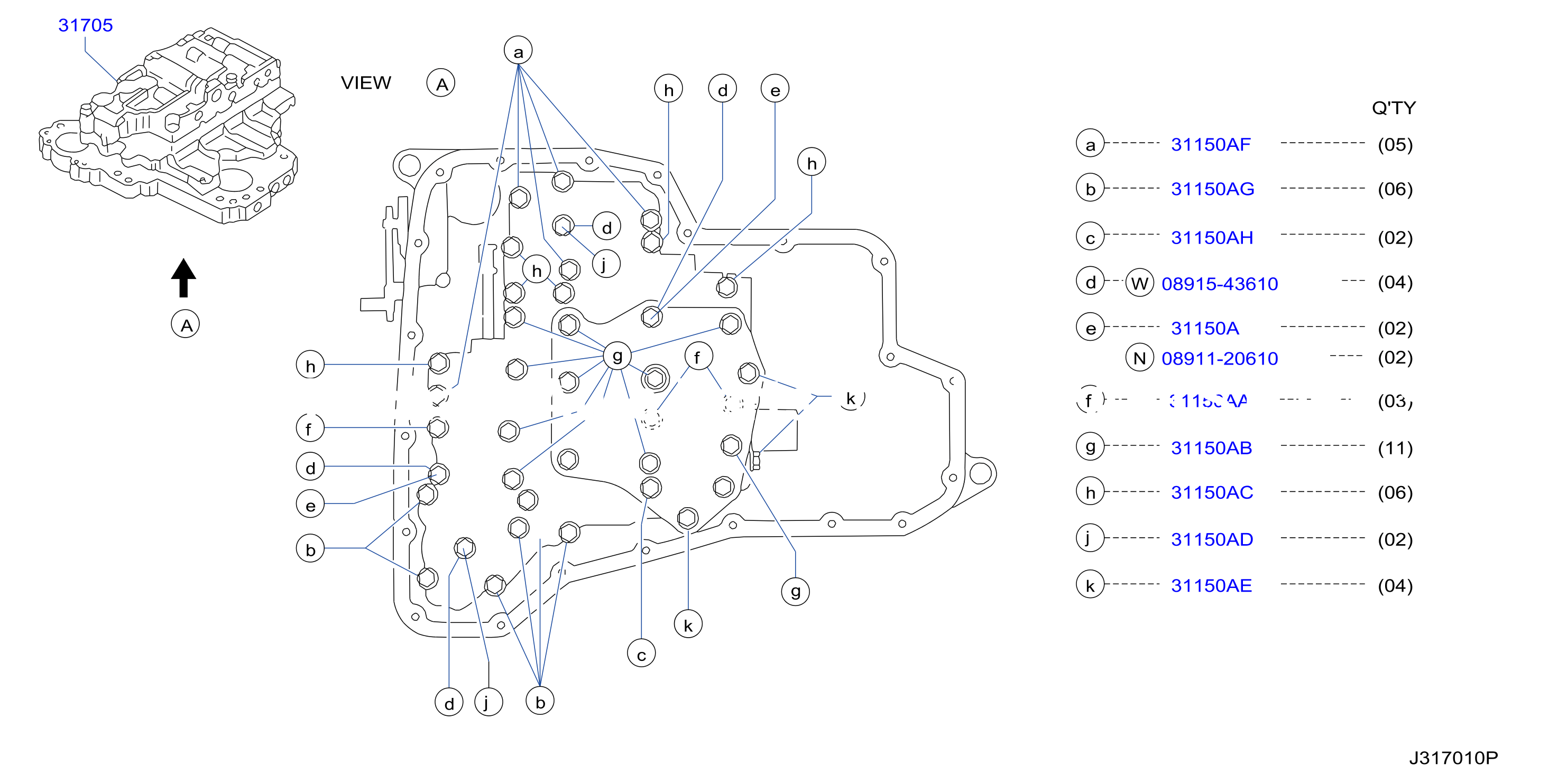 Control Valve Fitting Parts