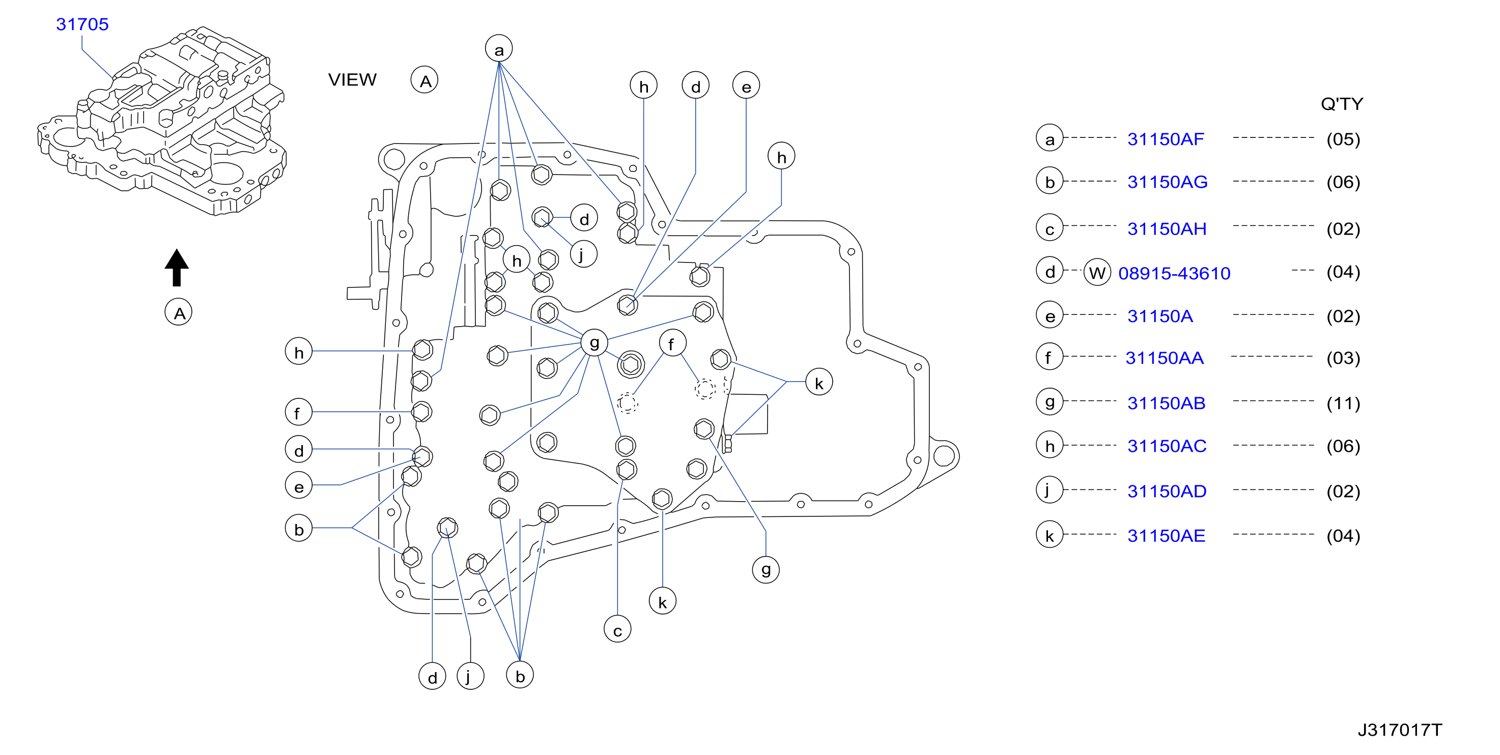 Control Valve Fitting Parts