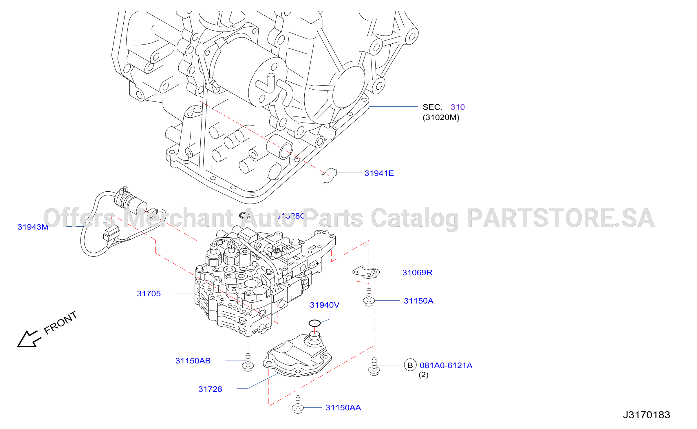 Control Valve Upper