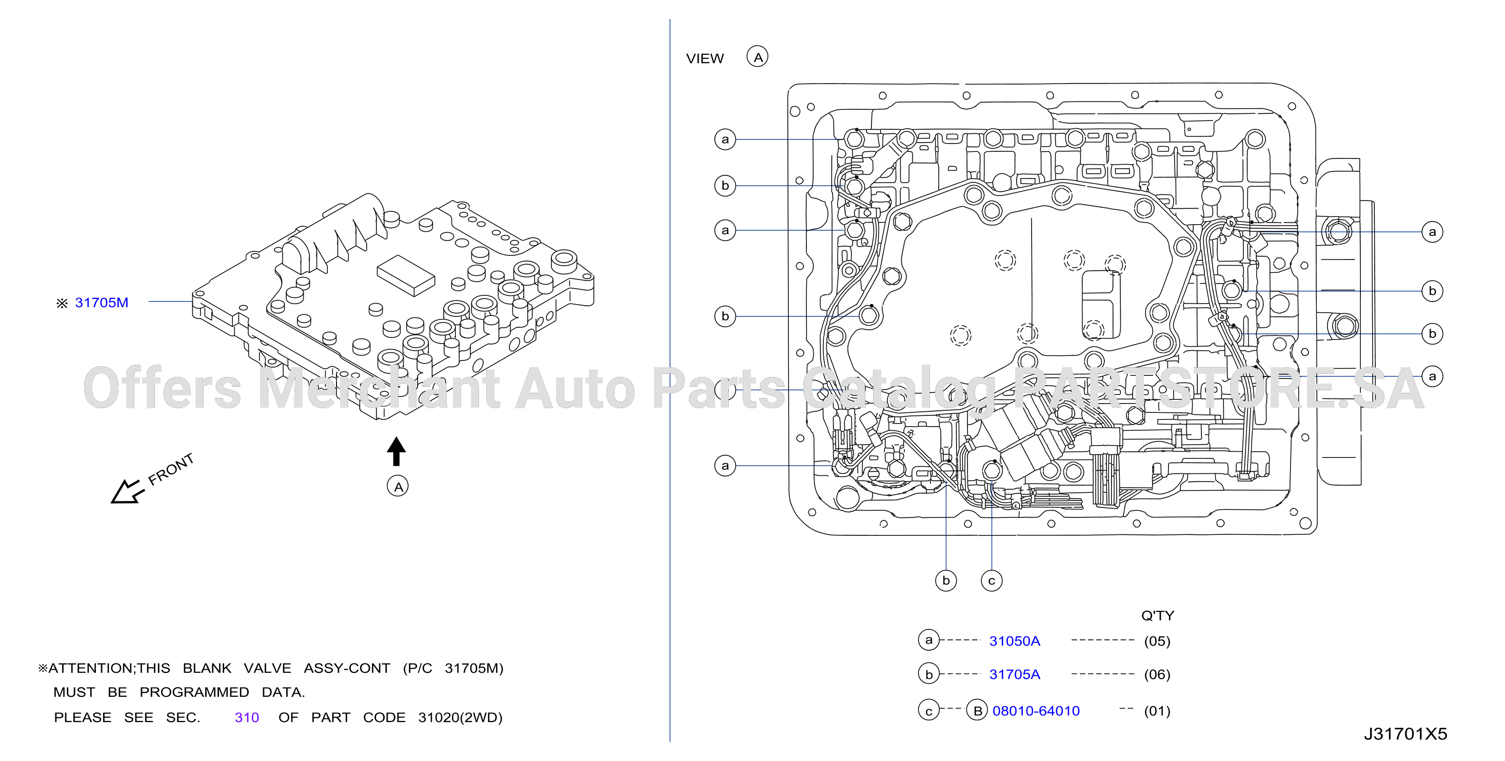 Control Valve 2004 5 Year Model