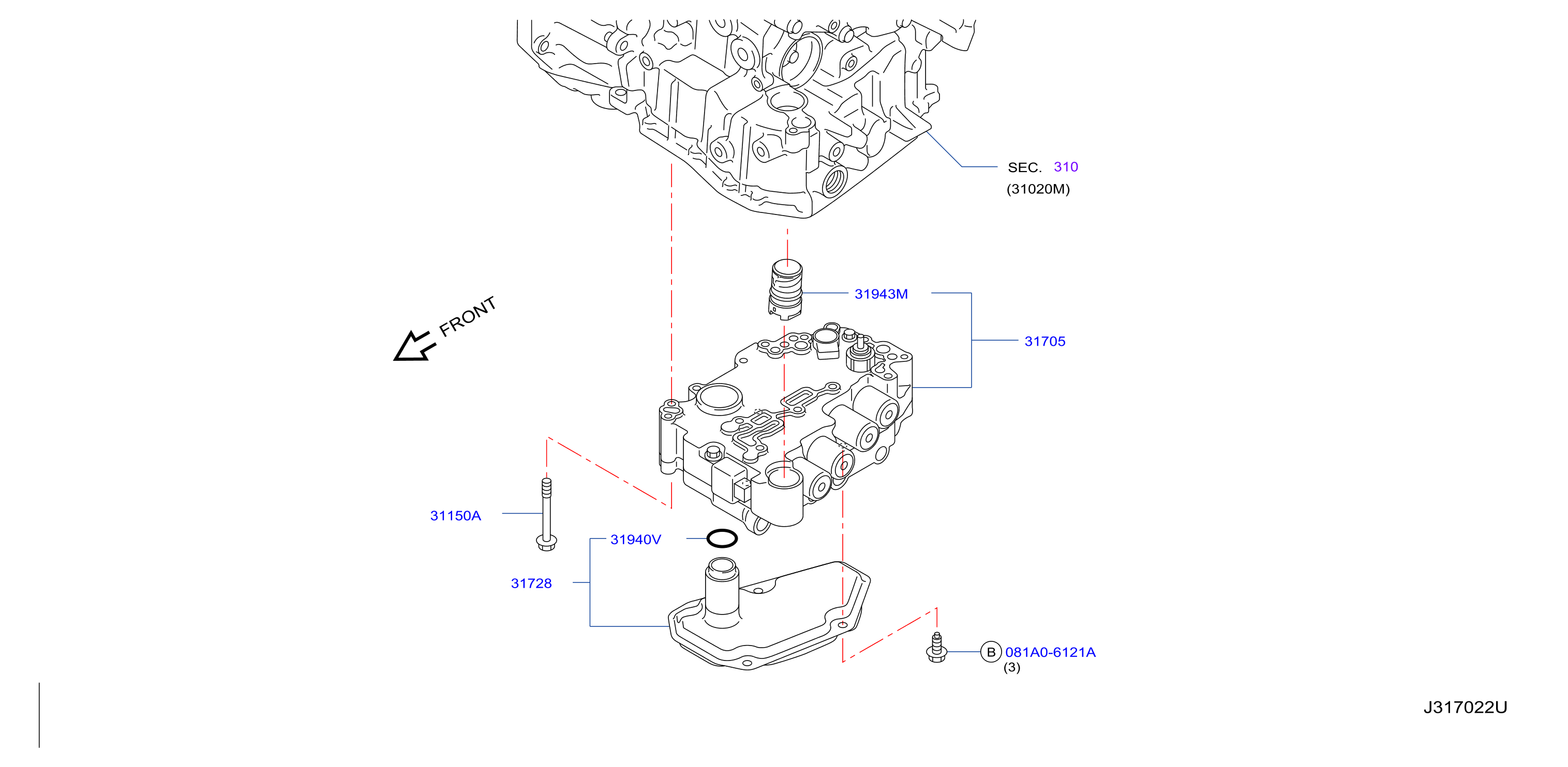 Control Valve Unit Assy No 3Jx7A