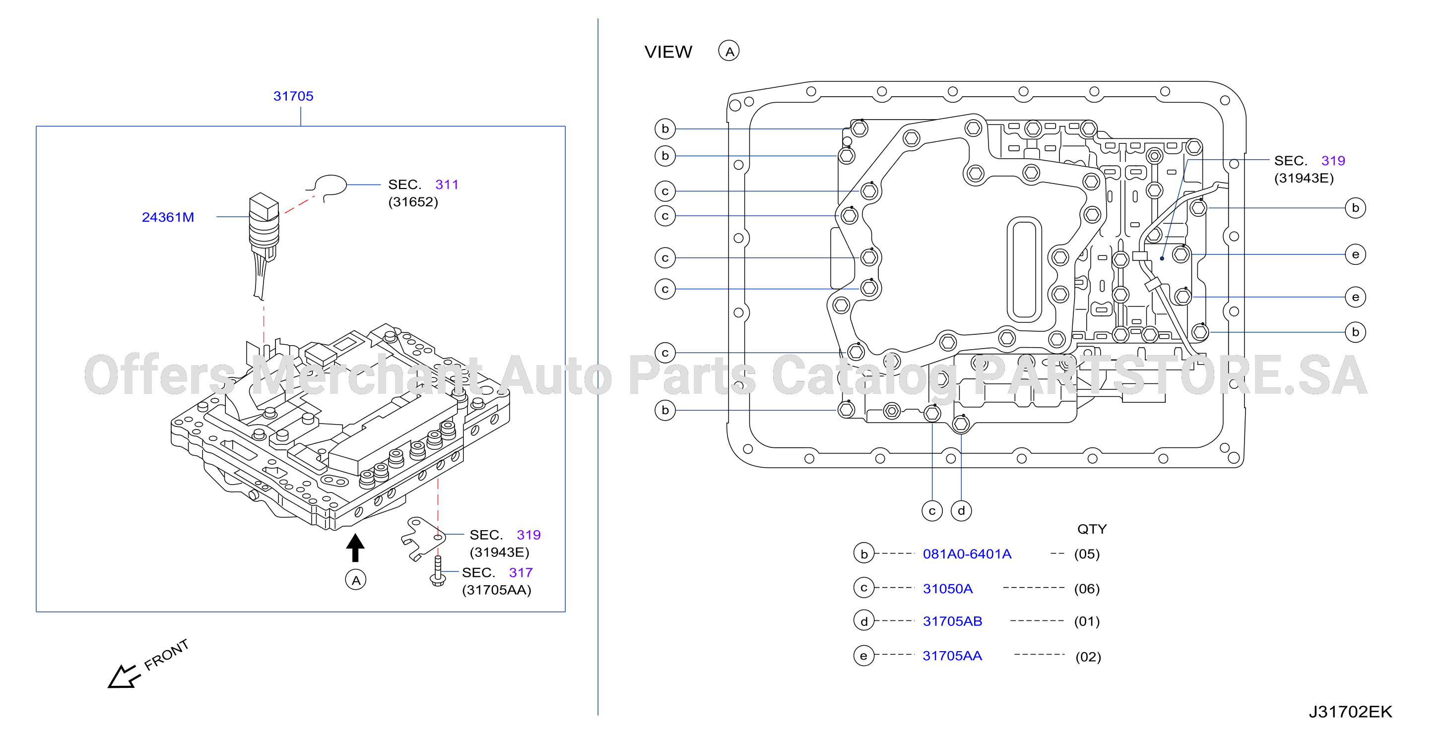 Control Valve Upper Spec