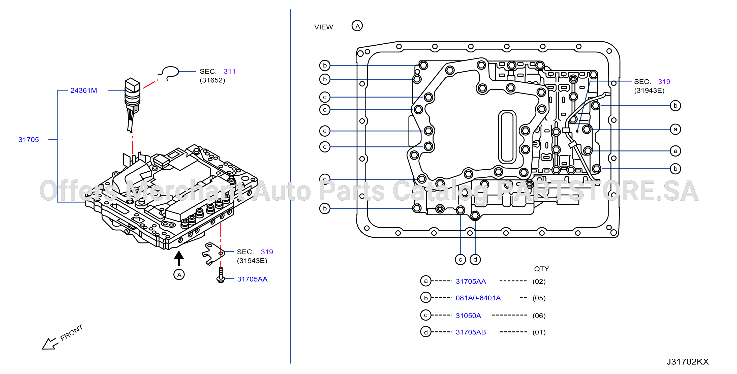 Control Valve W / O Tube