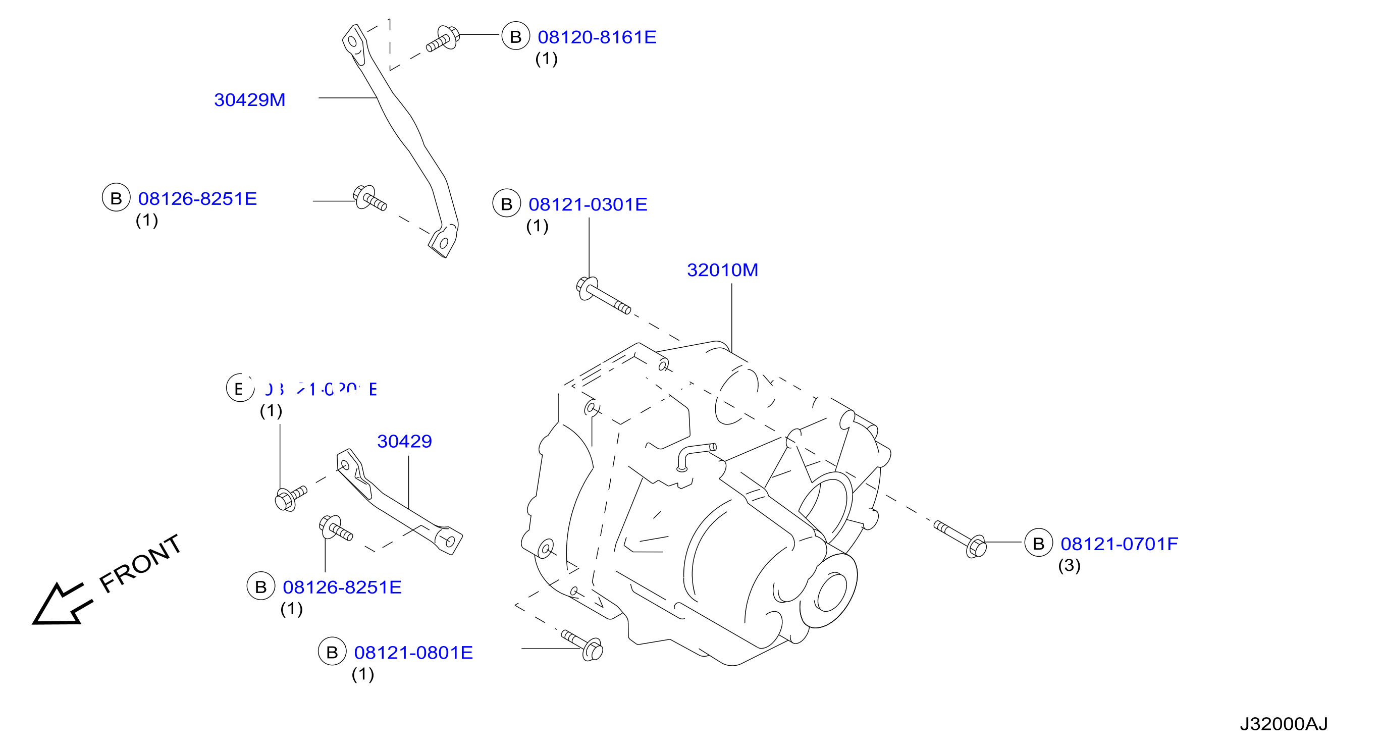 Manual Transmission Transaxle Fitting Assembly Fitting Parts