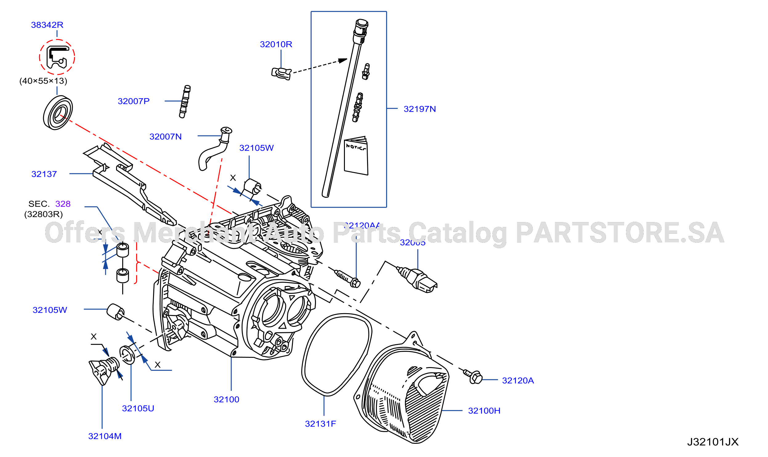 Transmission Case Clutch Release Transmisson Case